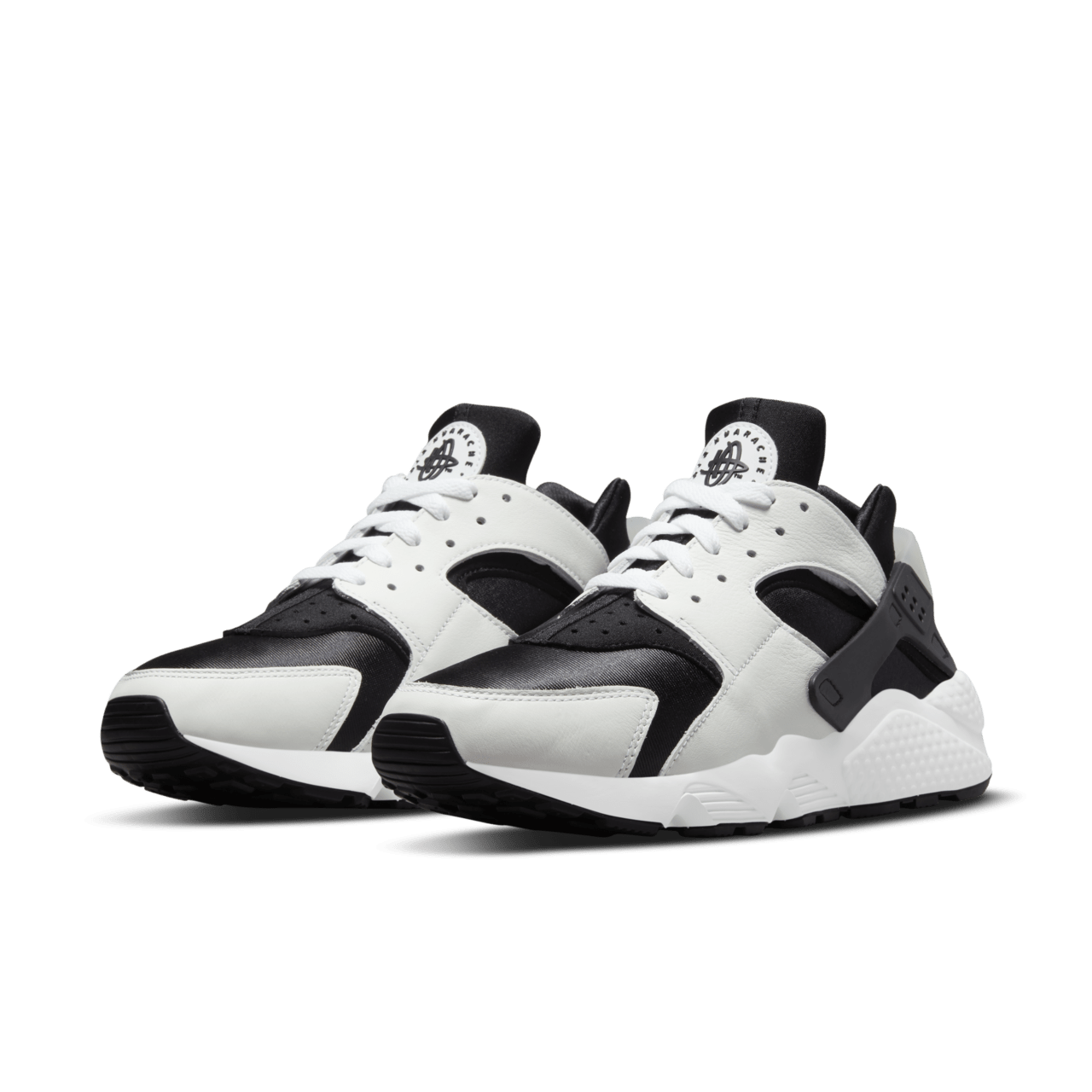 Nike huarache zwart wit hotsell