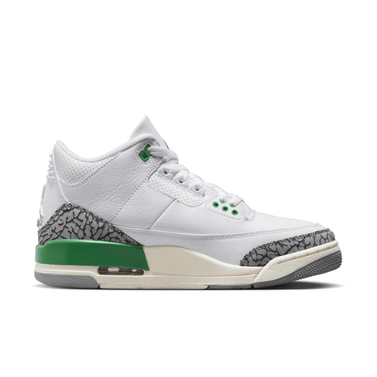 Fecha de lanzamiento del Air Jordan 3 "Lucky Green" para mujer (CK9246-136)