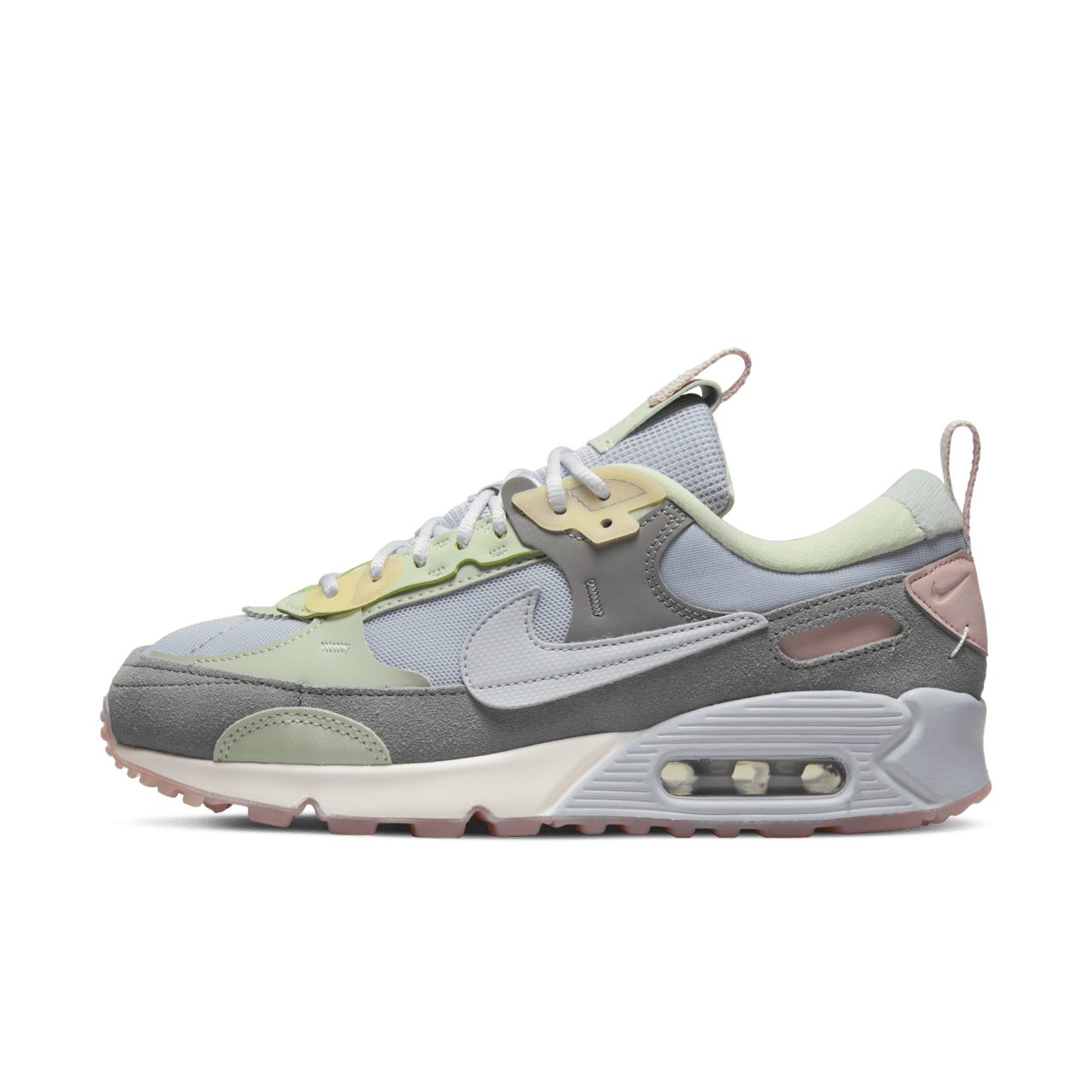 【NIKE公式】レディース ナイキ エア マックス 90 フューチュラ 'Sky Grey' (DM9922-001 / W AIR MAX 90 FUTURA)