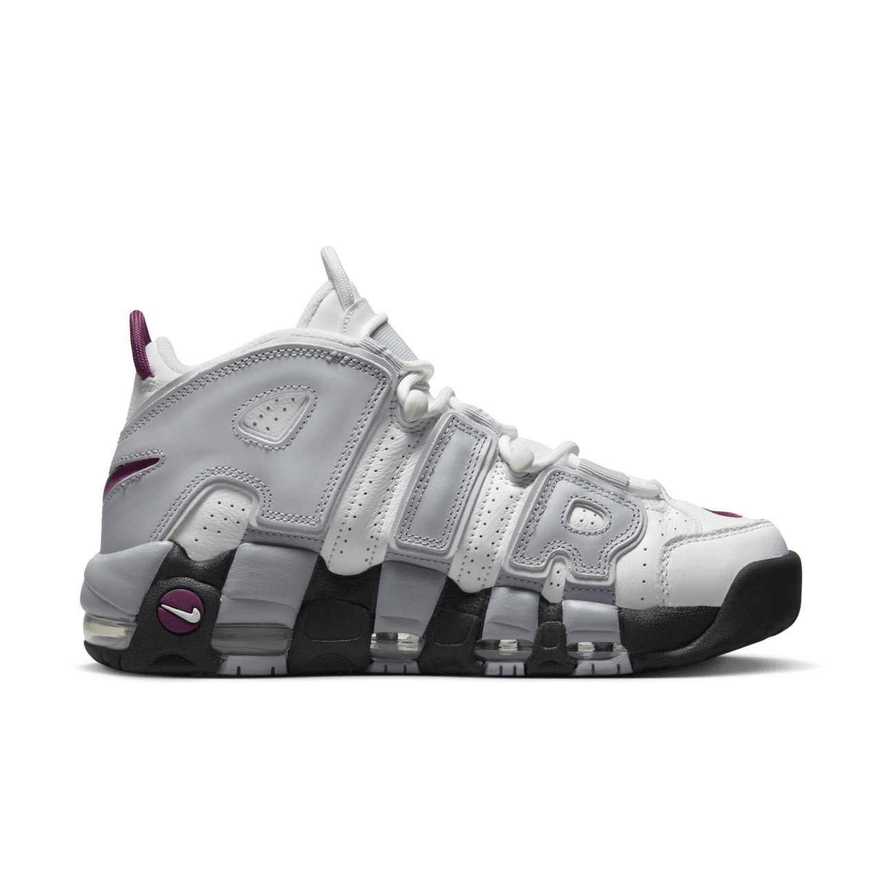 วันเปิดตัว Air More Uptempo "Rosewood and Wolf Grey" ผู้หญิง (DV1137-100)