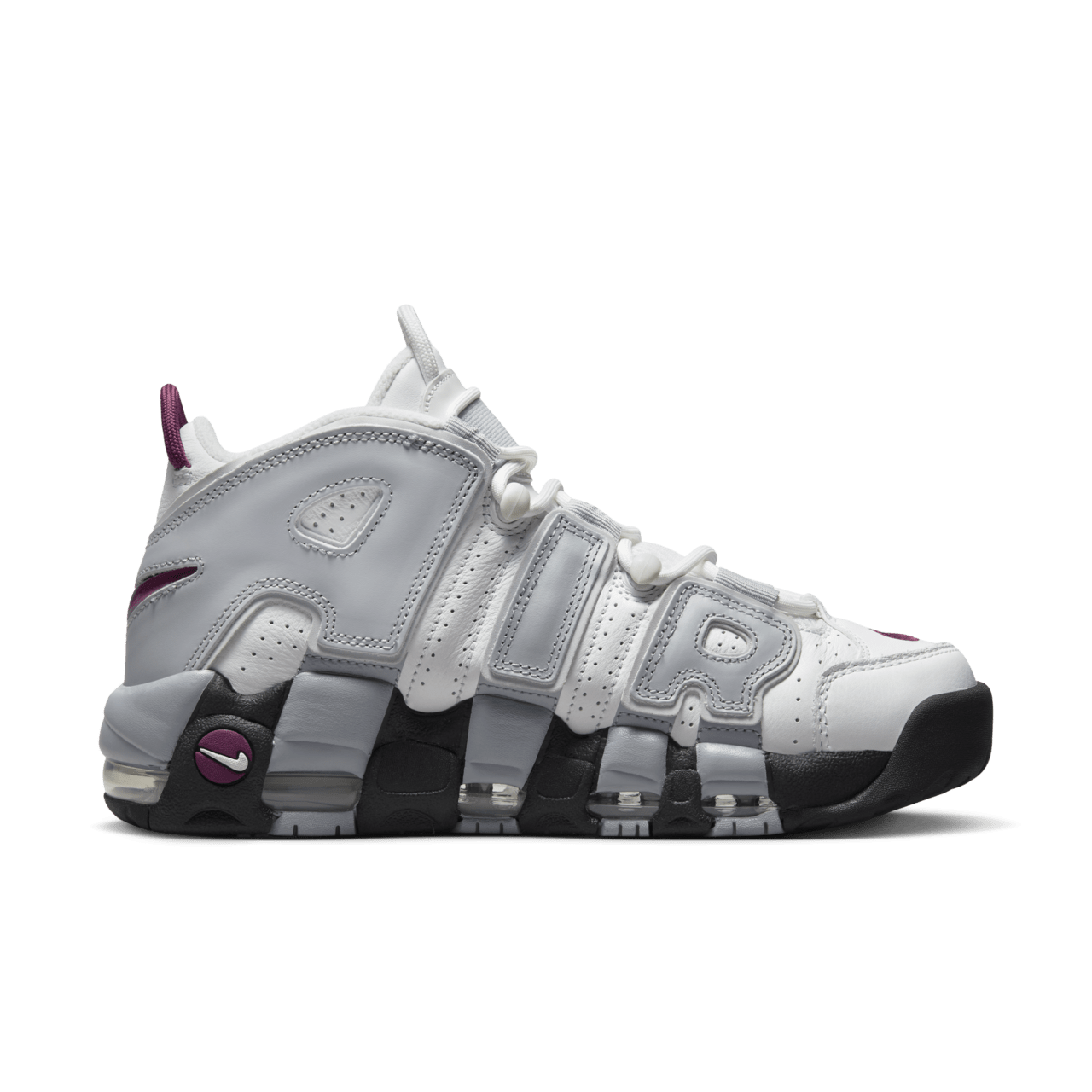 Women's Air More Uptempo 'Rosewood and Wolf Grey' (DV1137-100) Release Date