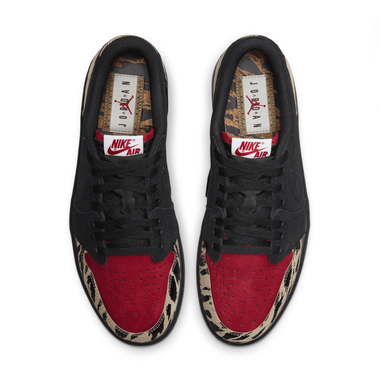 Fecha de lanzamiento del Air Jordan 1 Low x SoleFly "Black and Sport Red" (DN3400-001)