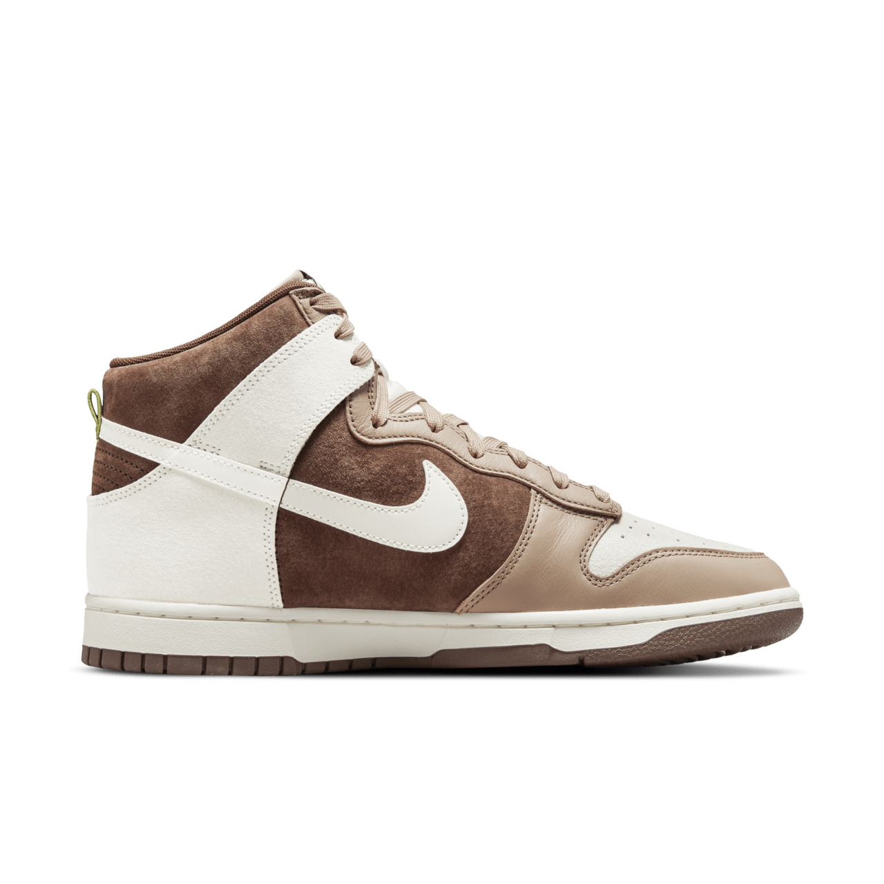 Dunk High Light Chocolate Release Date. Nike SNKRS