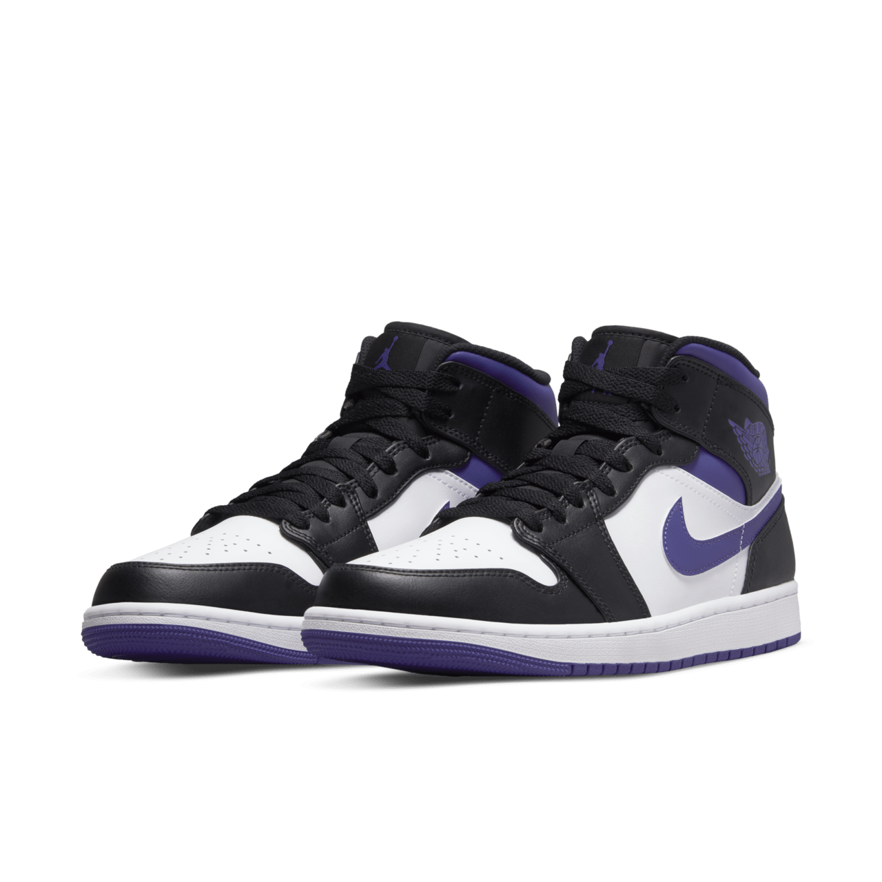 วันเปิดตัว Air Jordan 1 Mid "Court Purple" (554724-095)