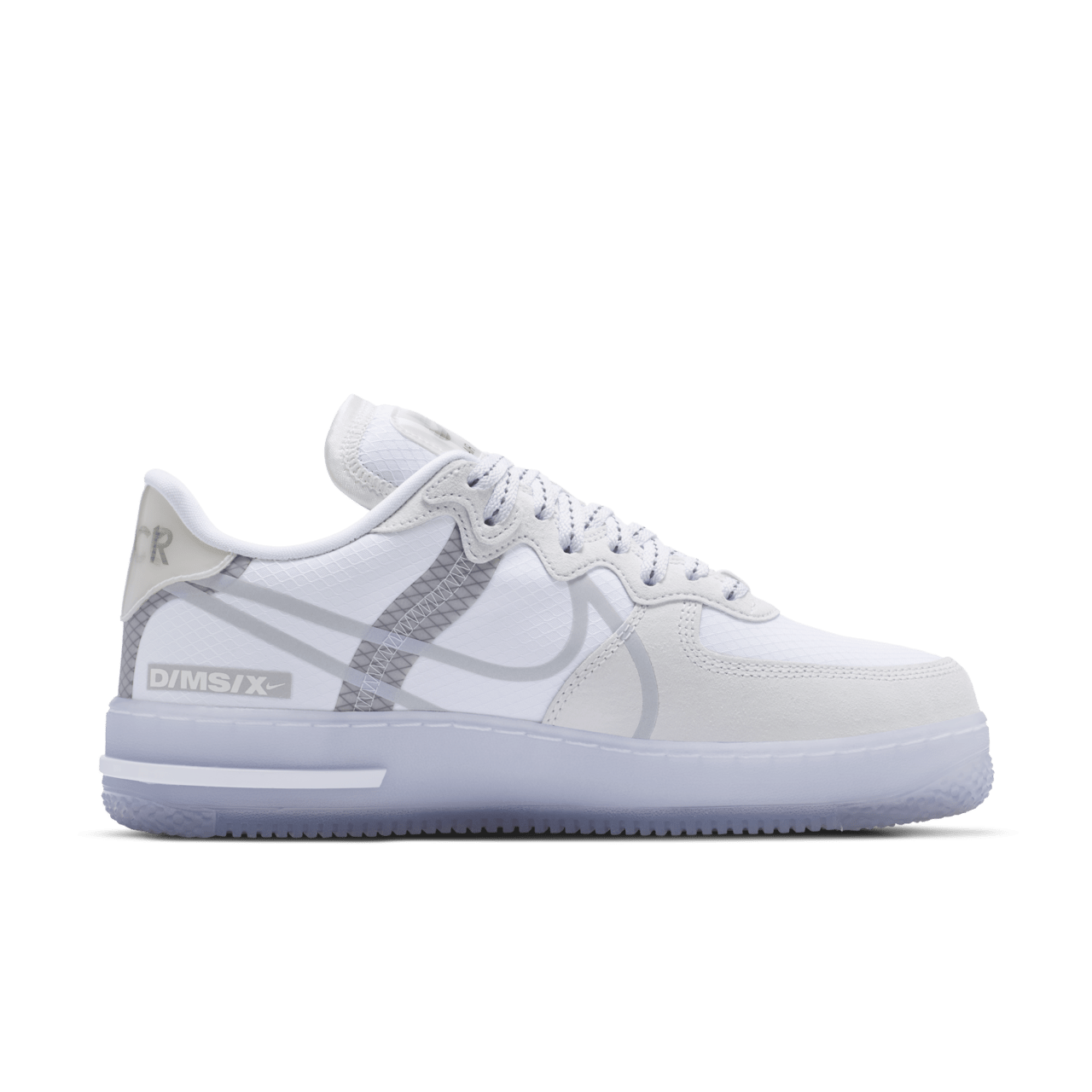 Nike air force 1 react d/ms/x white best sale