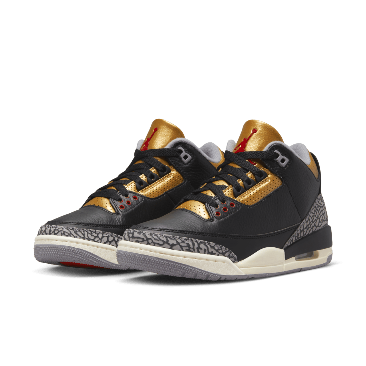 Fecha de lanzamiento del Air Jordan 3 "Black Gold" para mujer (CK9246-067)