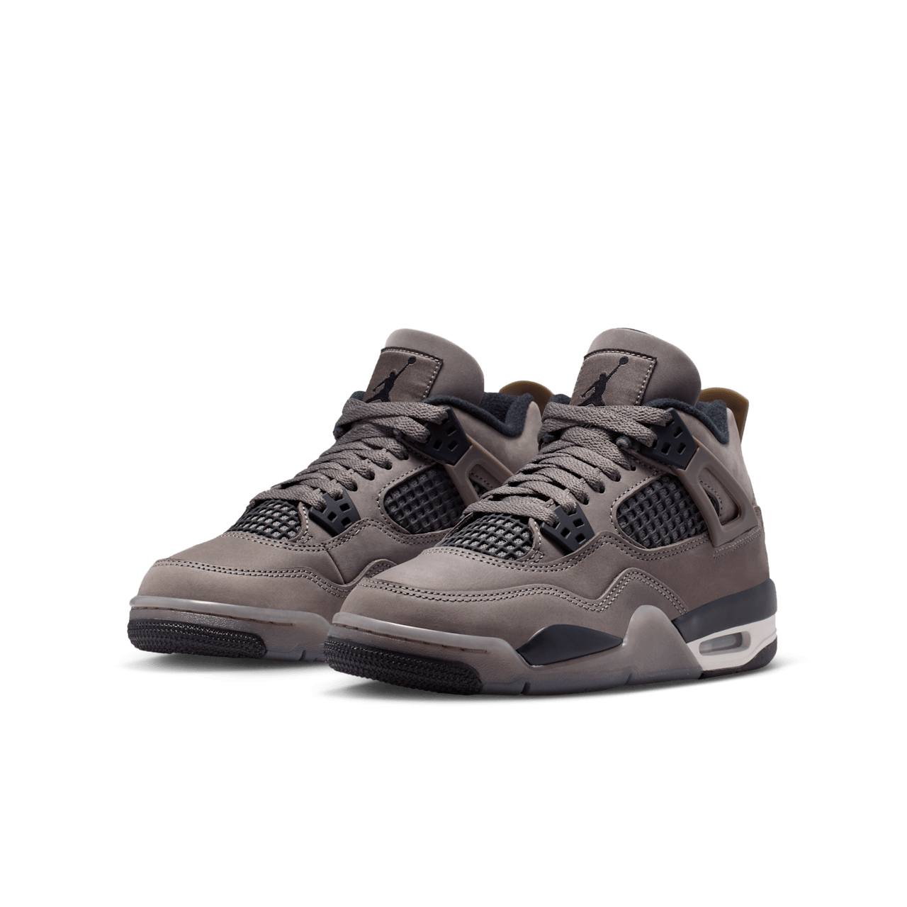 Big Kids' Air Jordan 4 'Cave Stone and Black' (IB4171-200)