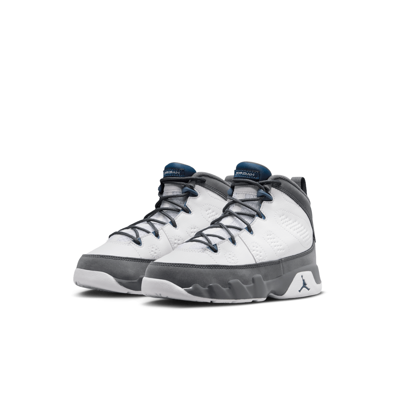 Little Kids' Jordan 9 'Flint Grey and French Blue' (401811-100)