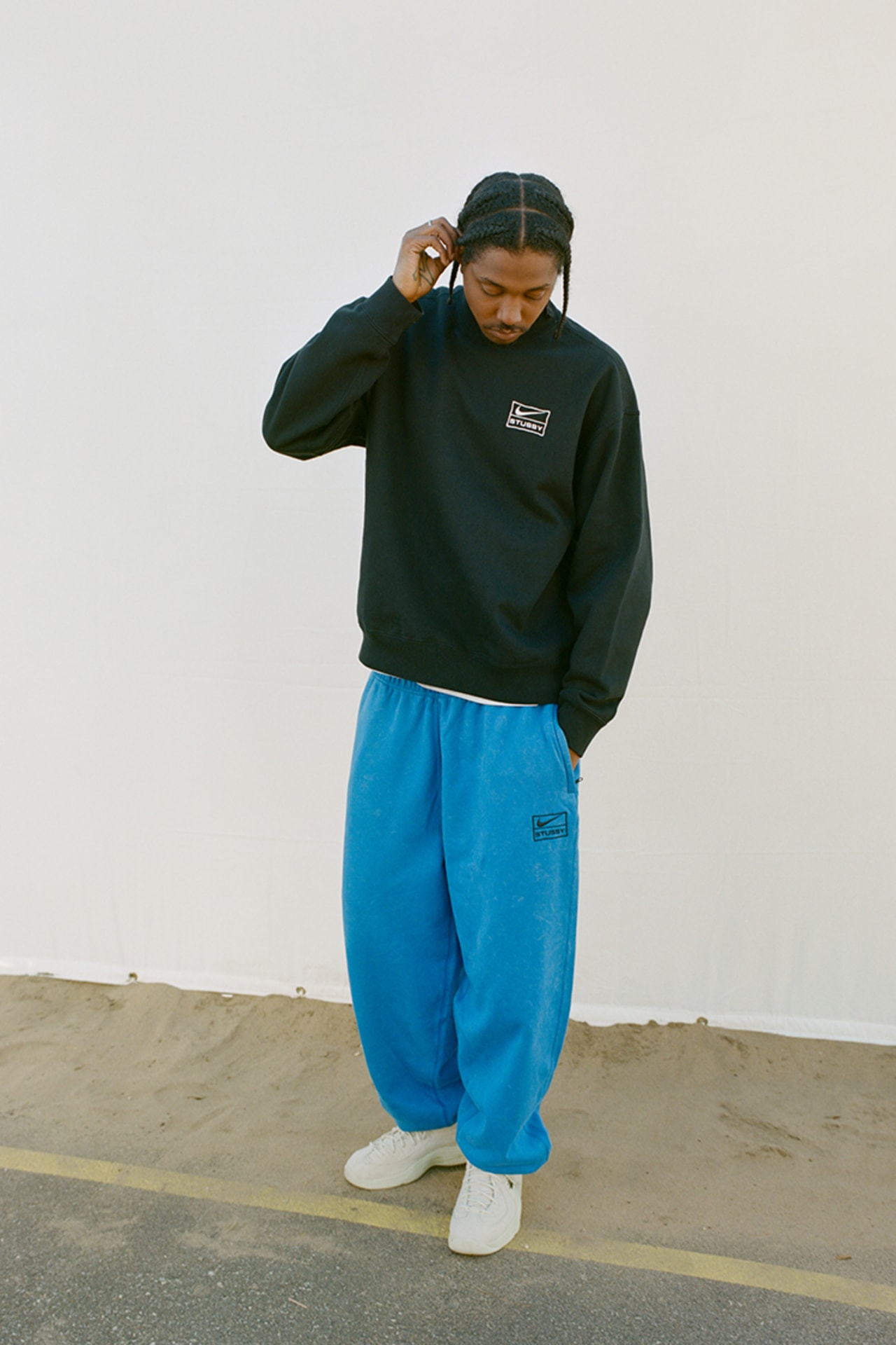 Stussy selling x nike hoodie and joggers