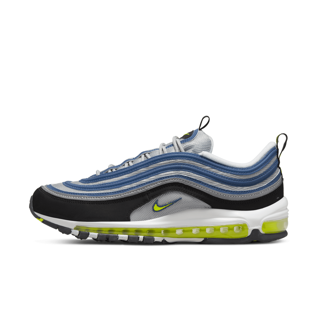 Air Max 97 Atlantic Blue and Voltage Yellow DM0028 400 Lansman Tarihi. Nike SNKRS