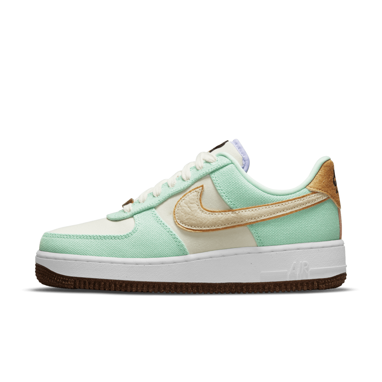 【NIKE公式】レディース エア フォース 1 'Pineapple Canvas' (CZ0268-300 / W AF 1 07 LX)