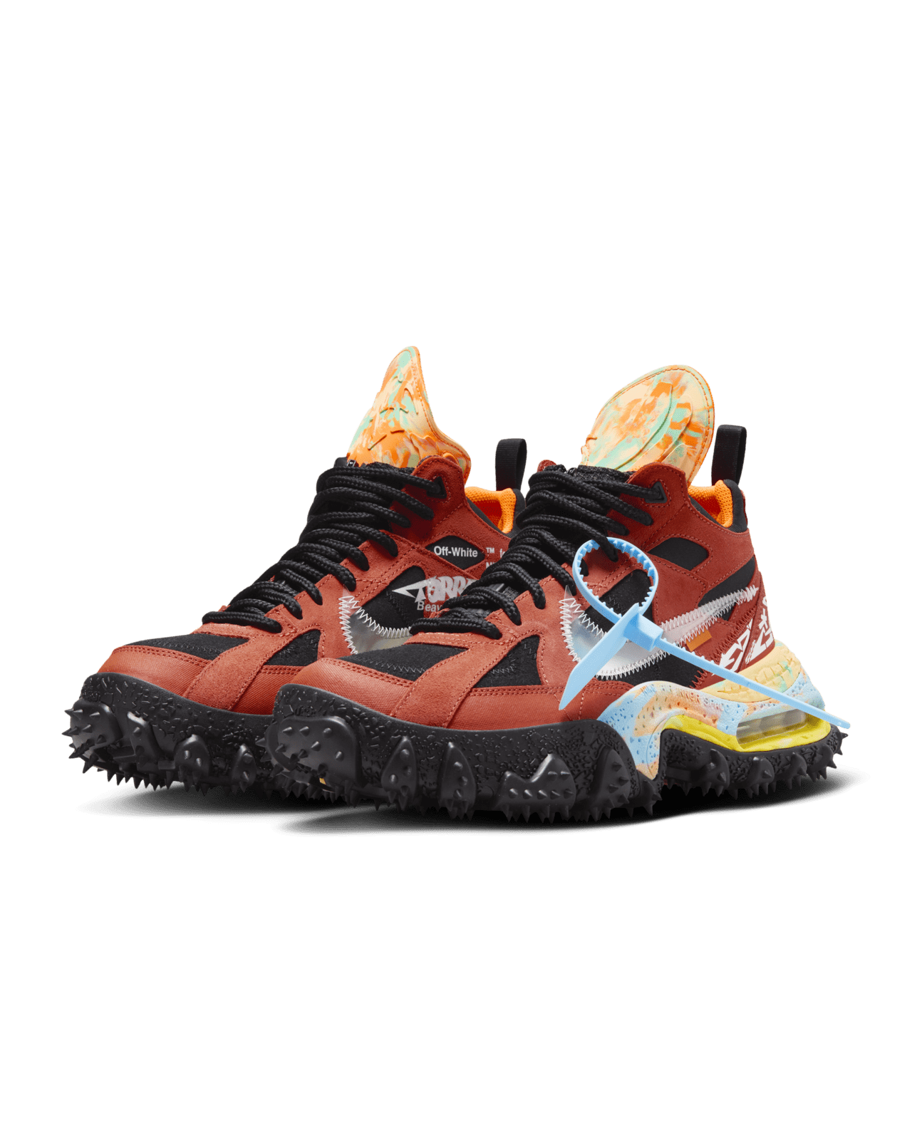 Fecha de lanzamiento del Terra Forma x Off-White™ "Mantra Orange" (DQ1615-800)