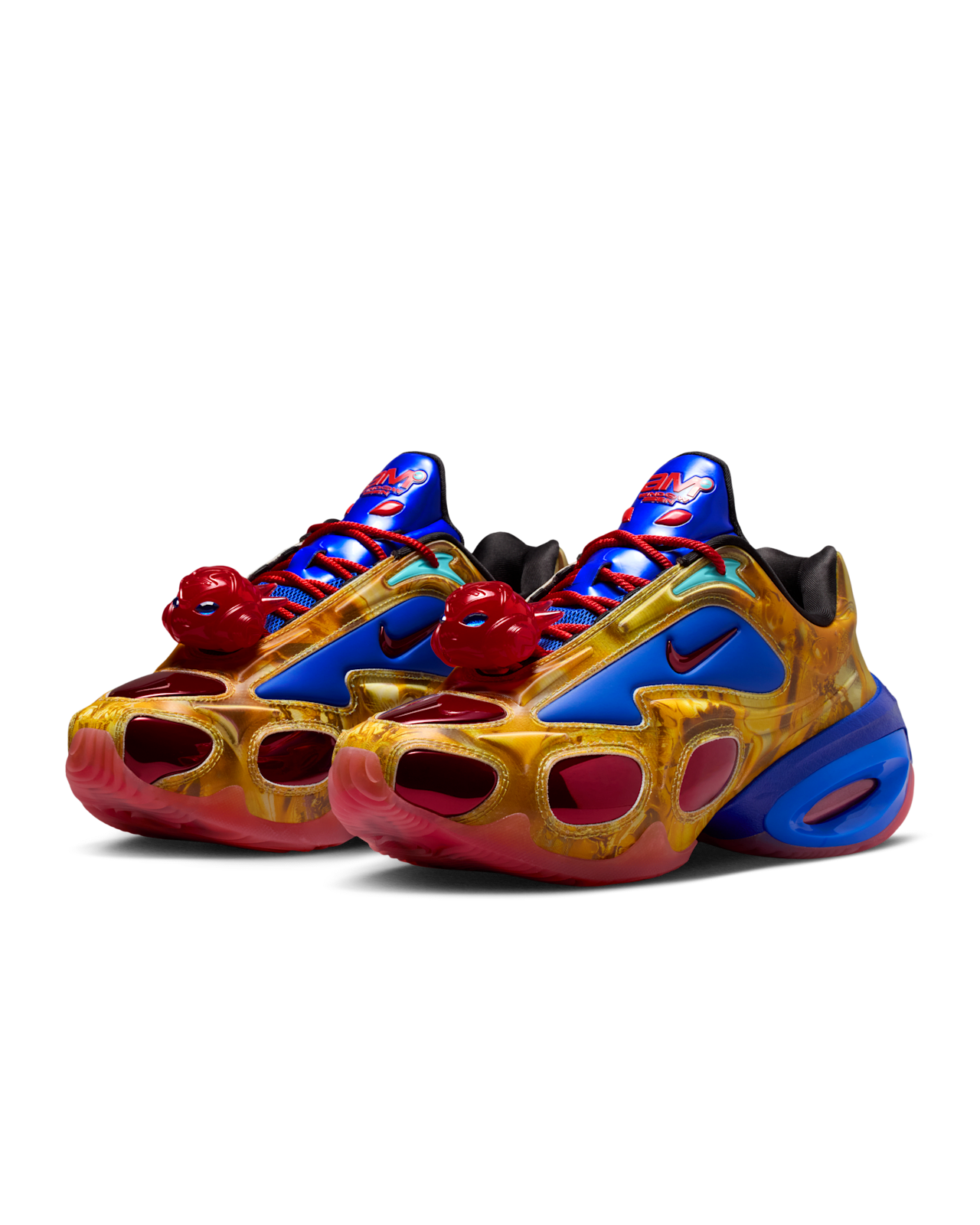 【NIKE公式】レディース エア マックス ミューズ x WINDOWSEN 'Metallic Gold and Chile Red' (IQ3838-700 / WMNS NIKE AIR MAX MUSE WS CRM)