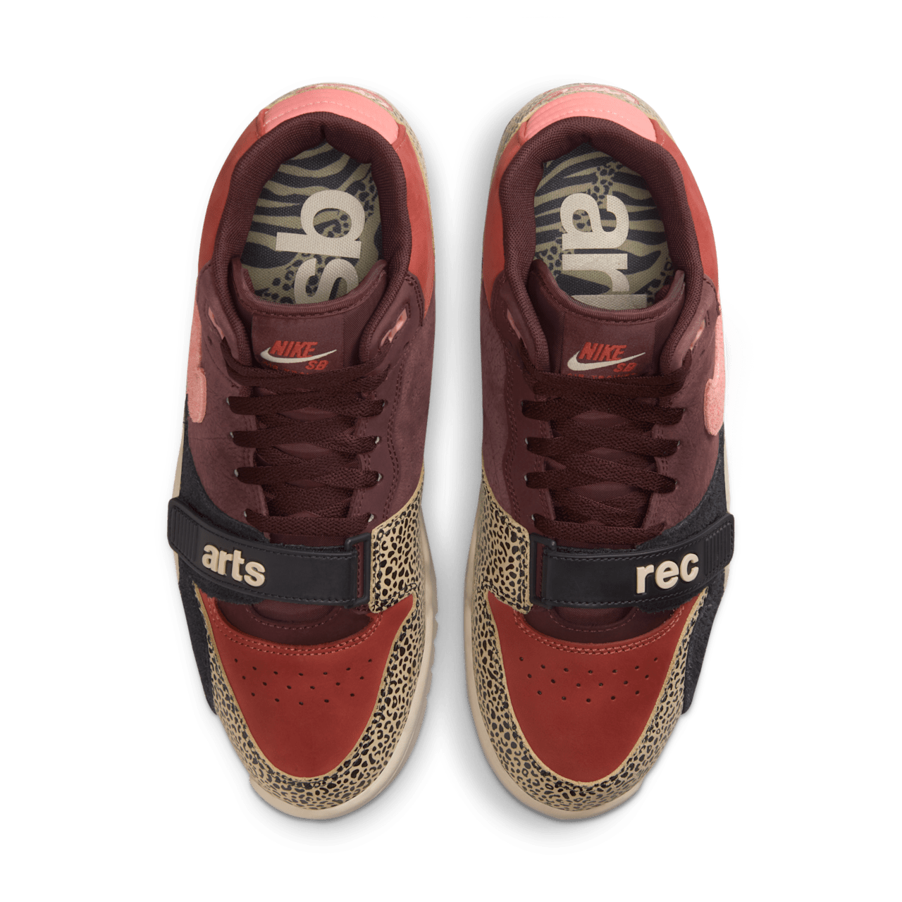 Nike SB Air Trainer 1 x Arts-Rec Skateshop 'Earth and Dusty Peach' (IF0501-200) Release Date