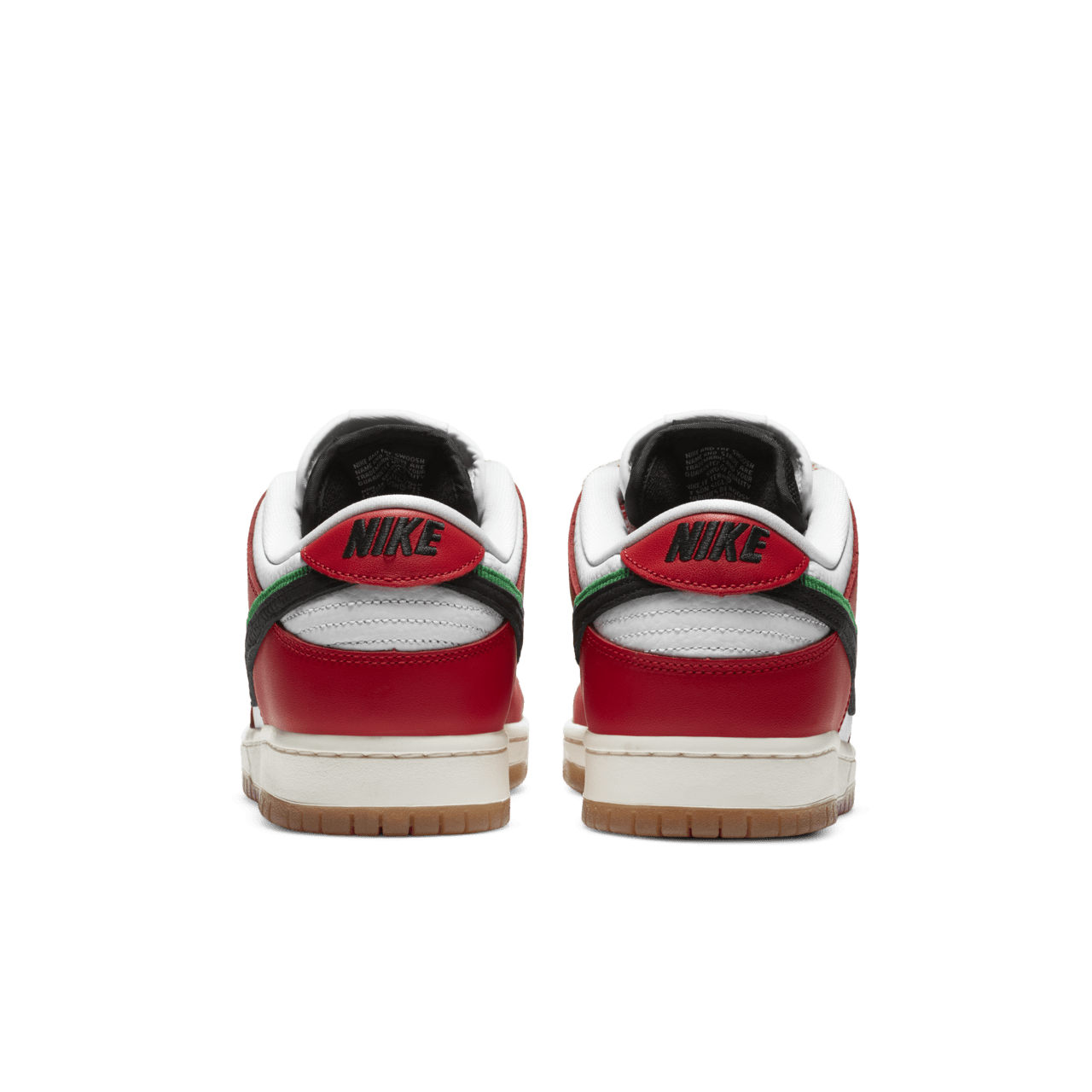 SB Dunk Low x FRAME 'Chile Red' — releasedatum
