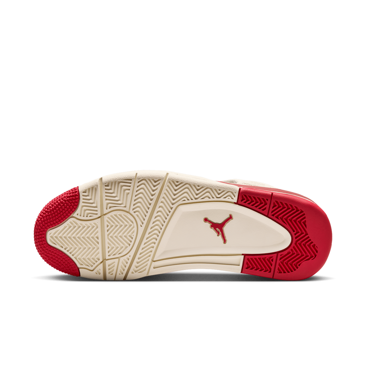 Women's Air Jordan 4 'Pale Ivory and Tough Red' (HV0823-108)