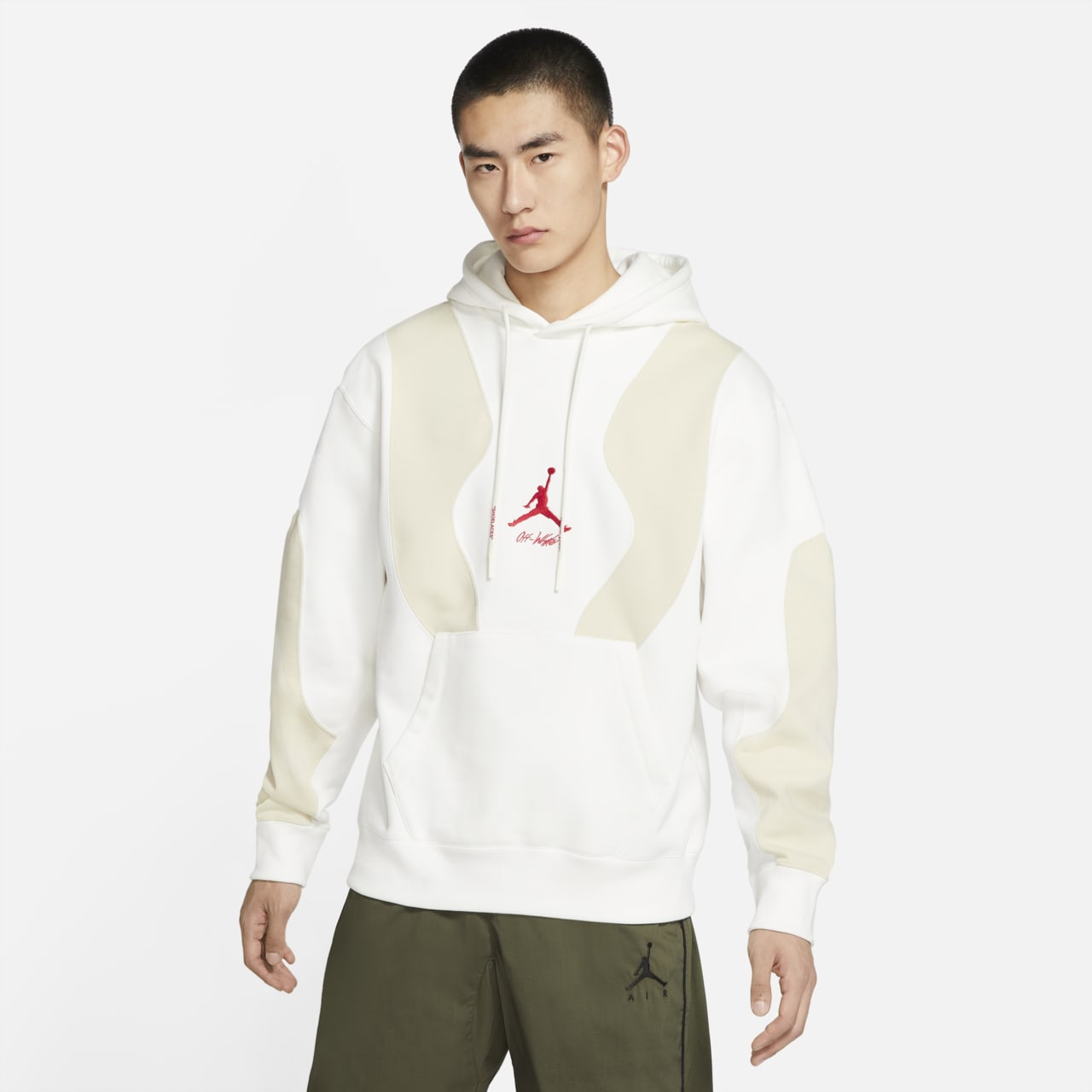 Nike off white pullover hotsell