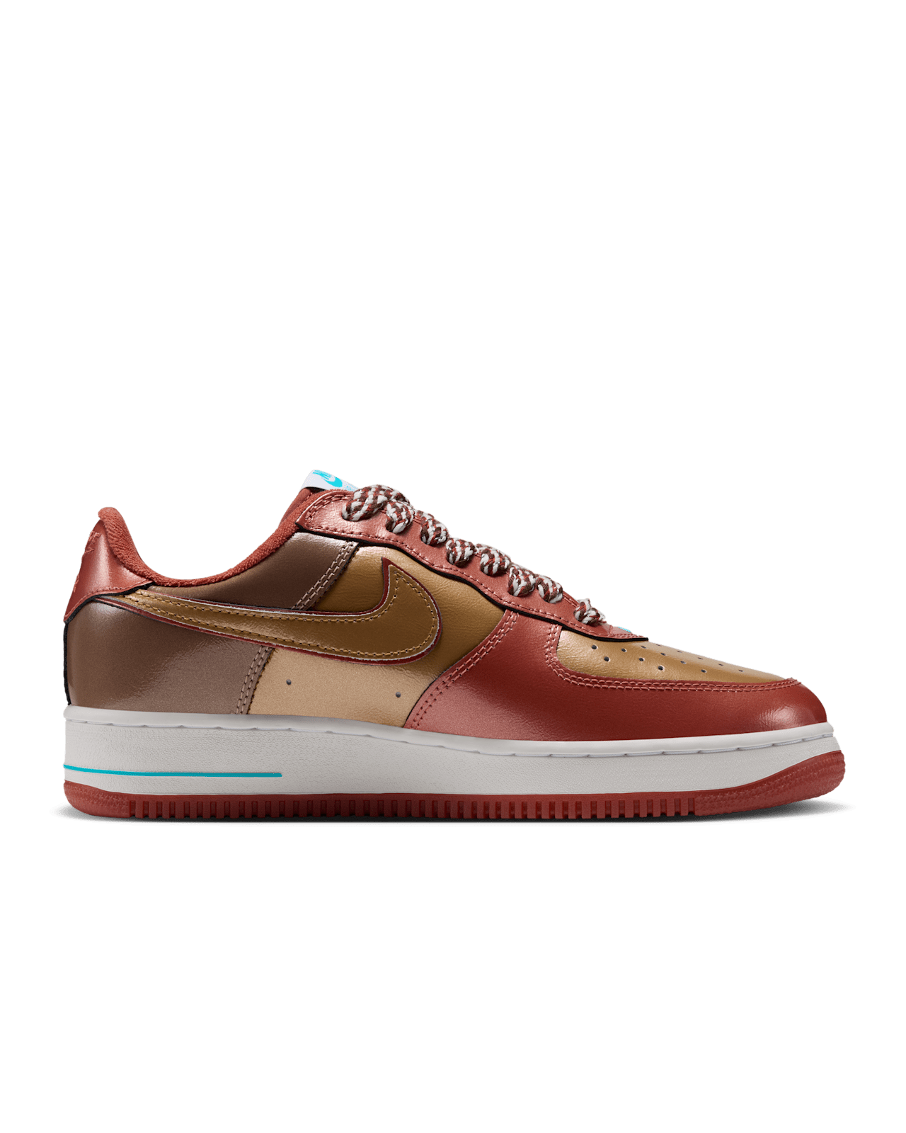 Date de sortie de la Air Force 1 '01 x NIGO x J-HOPE "Burnt Sunrise and Metallic Gold" (IO8766-800)