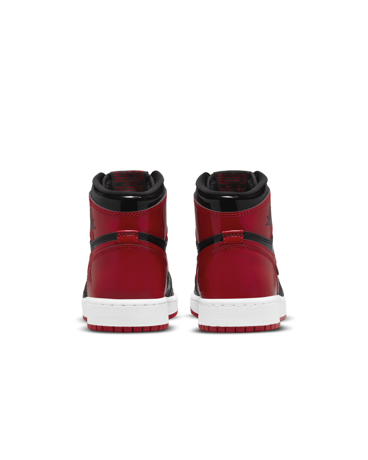 【NIKE公式】ジュニア エア ジョーダン 1 'Patent Bred' (575441-063 / AJ 1 RETRO HIGH OG GS)