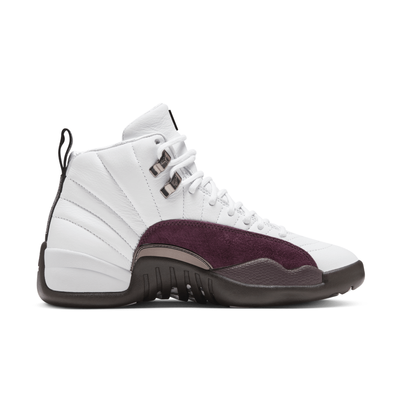 Women's Air Jordan 12 x A Ma Maniére 'White and Burgundy Crush' (DV6989-100) 發售日期