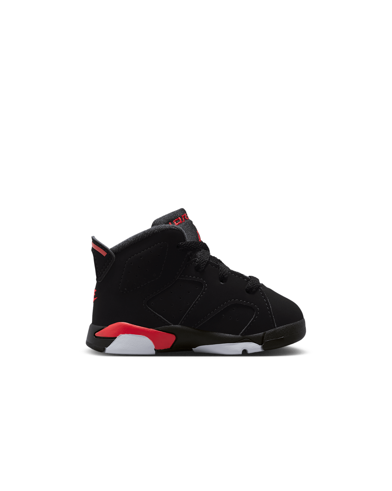 조던 6 레트로 "Infrared Salesman" (Little Kids) 'Black and Light Crimson'(IQ1277-001) 출시일