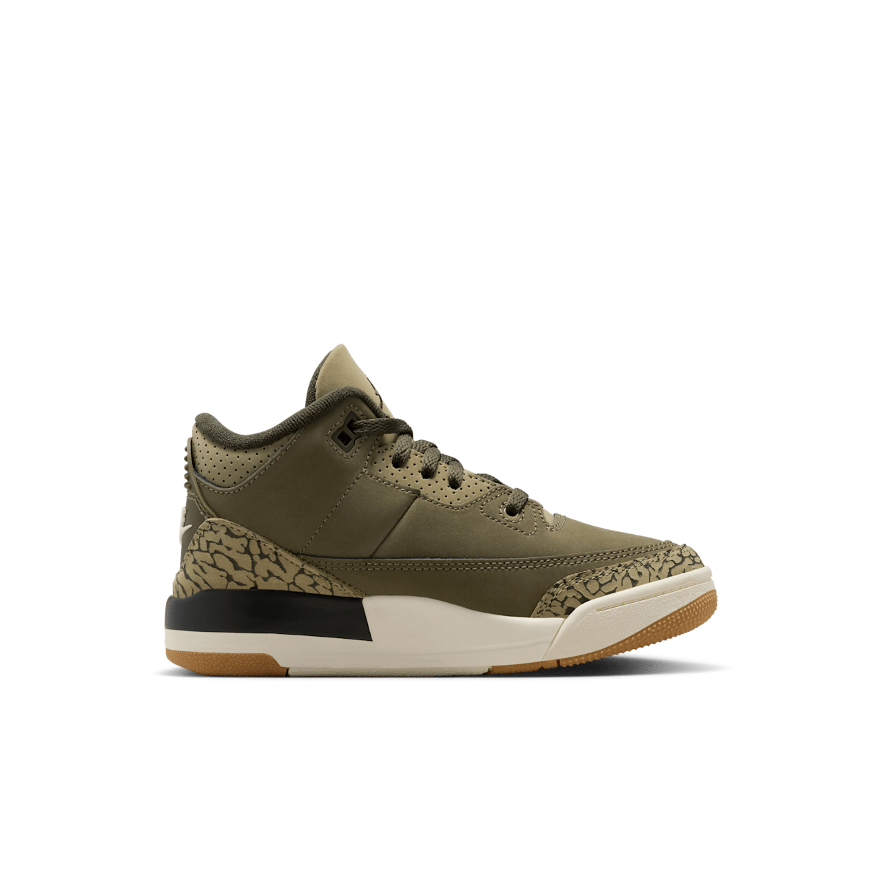 Little Kids' Jordan 3 'Medium Olive' (DM0966-202)