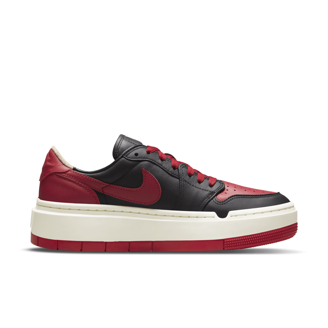 【NIKE公式】レディース エア ジョーダン 1 エレベート LOW SE 'Bred' (DQ1823-006 / WMNS AJ 1 ELEVATE SE)