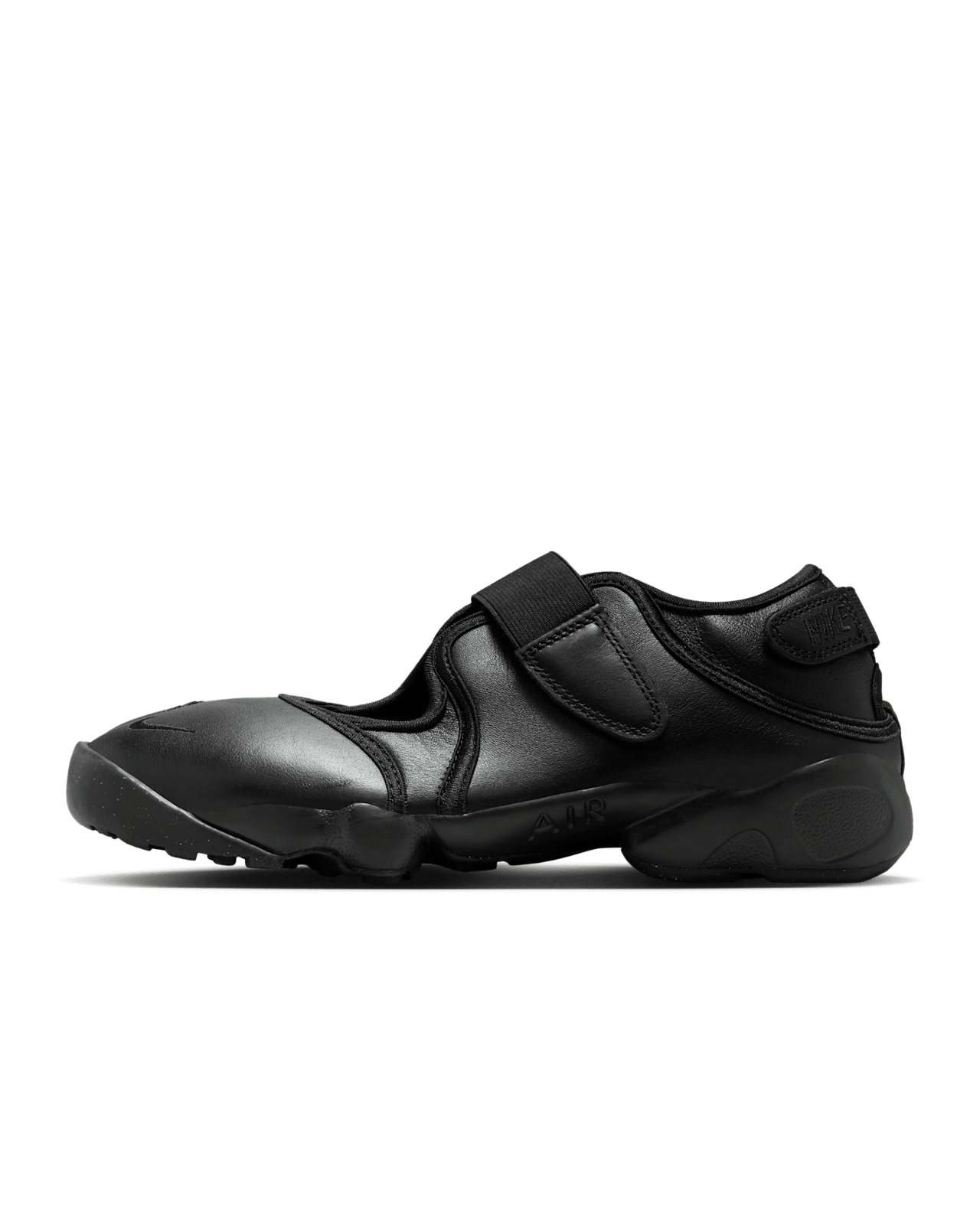 Women's Air Rift Leather 'Black' (HM5737-002) release date