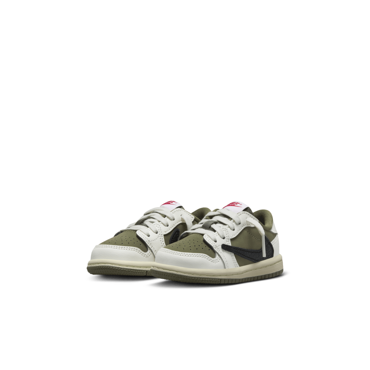 【NIKE公式】ベビー ジョーダン 1 LOW x トラヴィス スコット 'Reverse Olive' (DO5441-200 /JORDAN 1 LOW OG SP (TD) )