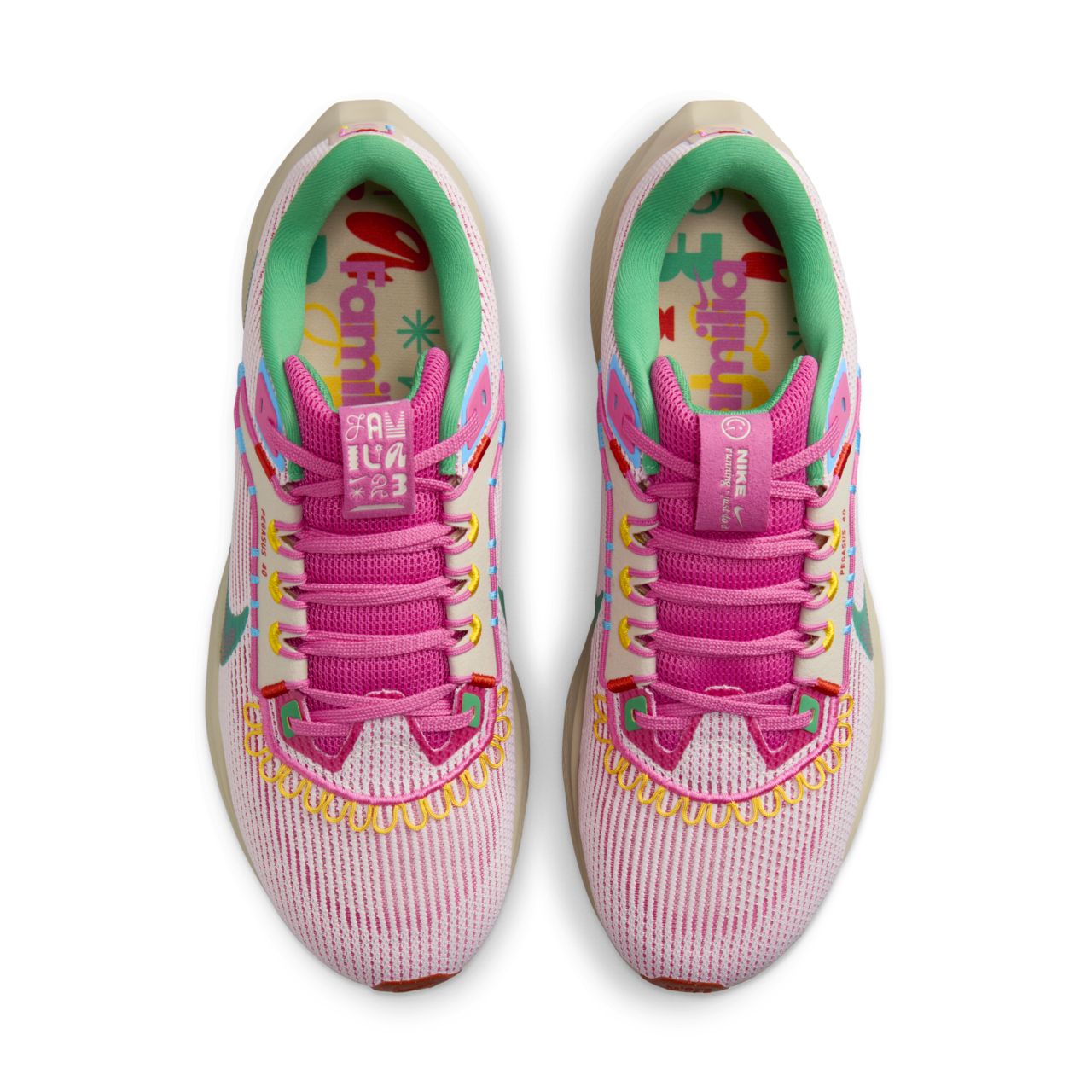 Air Zoom Pegasus 40 x Familia 'Pinksicle and Stadium Green' (FN0599-100) Release Date