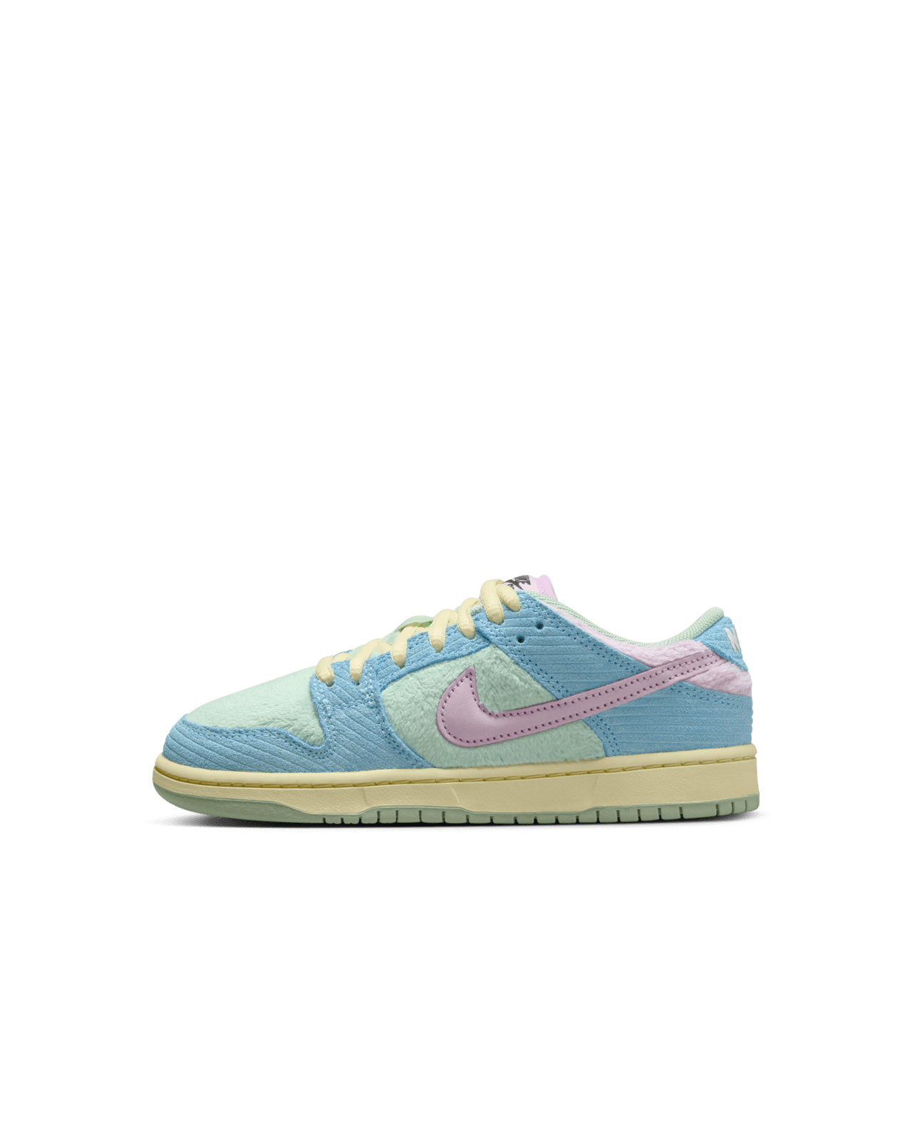 Little Kids' Nike SB Dunk Low Pro x Verdy 'Blue Gaze and Enamel Green' (FZ7195-400) Release Date