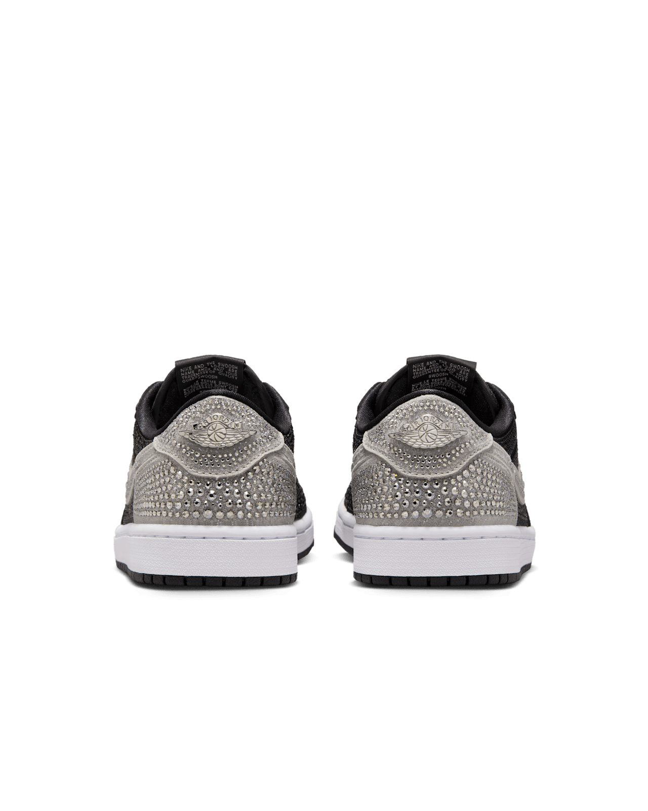 【NIKE公式】ウィメンズ エア ジョーダン 1 LOW OG Swarovski® 'Crystal' (HM9208-001 / W AJ1 RETRO LOW OG SWAROVSKI)