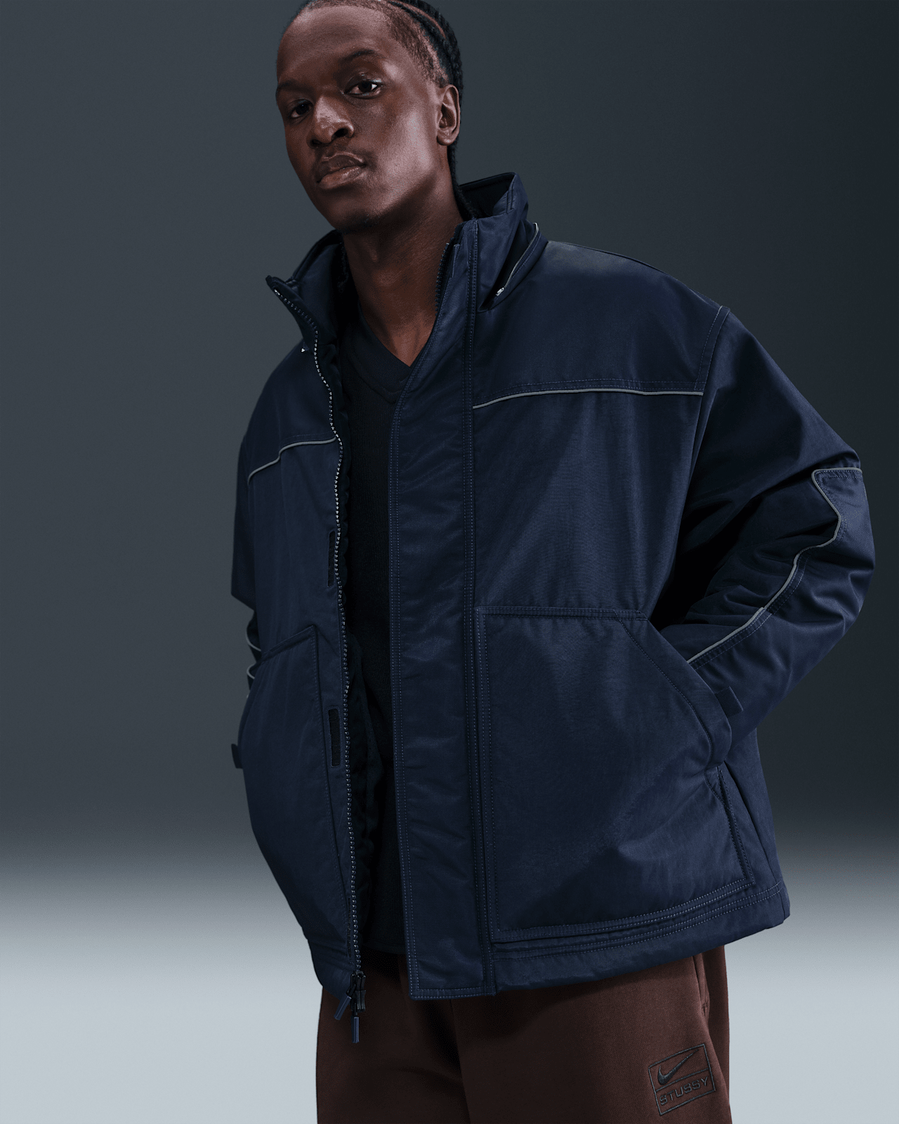 Nike x Stüssy Utility Hooded Jacket. Nike SNKRS
