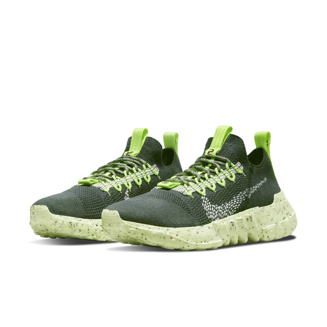 Green✨３点❤︎ Space Hippie 01 – Carbon Green 'This is Trash' Release Date. Nike