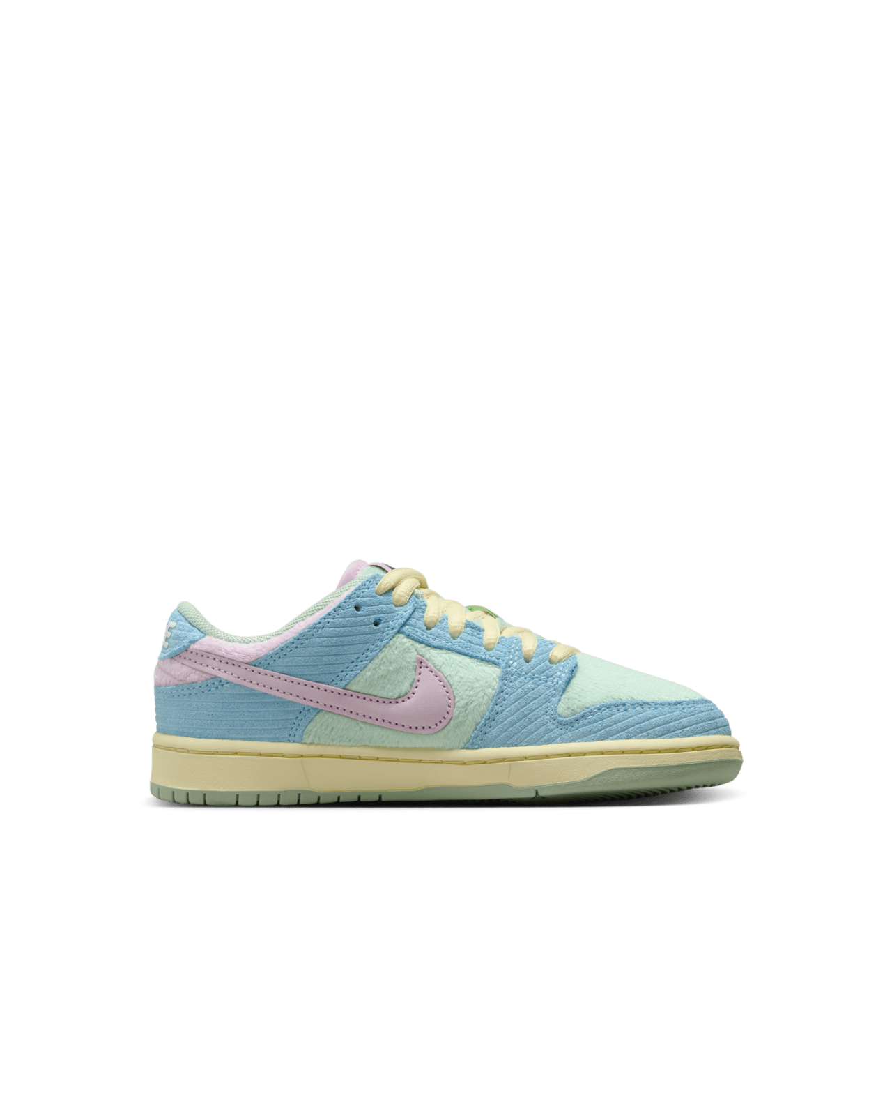 Little Kids' Nike SB Dunk Low Pro x Verdy 'Blue Gaze and Enamel Green' (FZ7195-400) Release Date