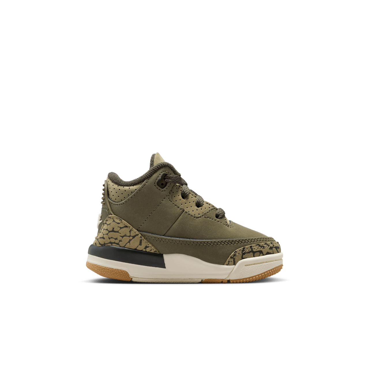Toddler Jordan 3 'Medium Olive' (DM0968-202)