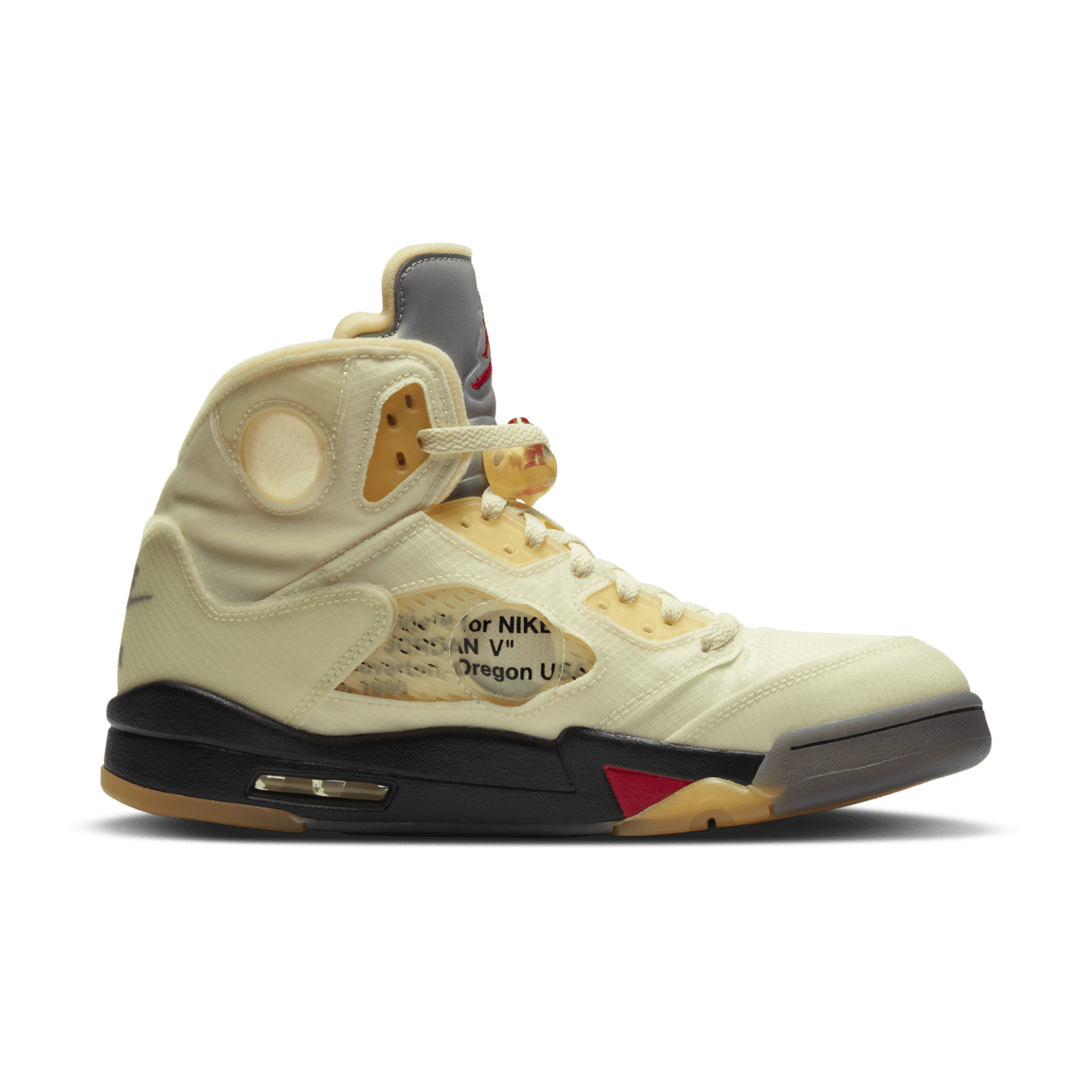 Air Jordan 5 x Off White Sail Release Date. Nike SNKRS