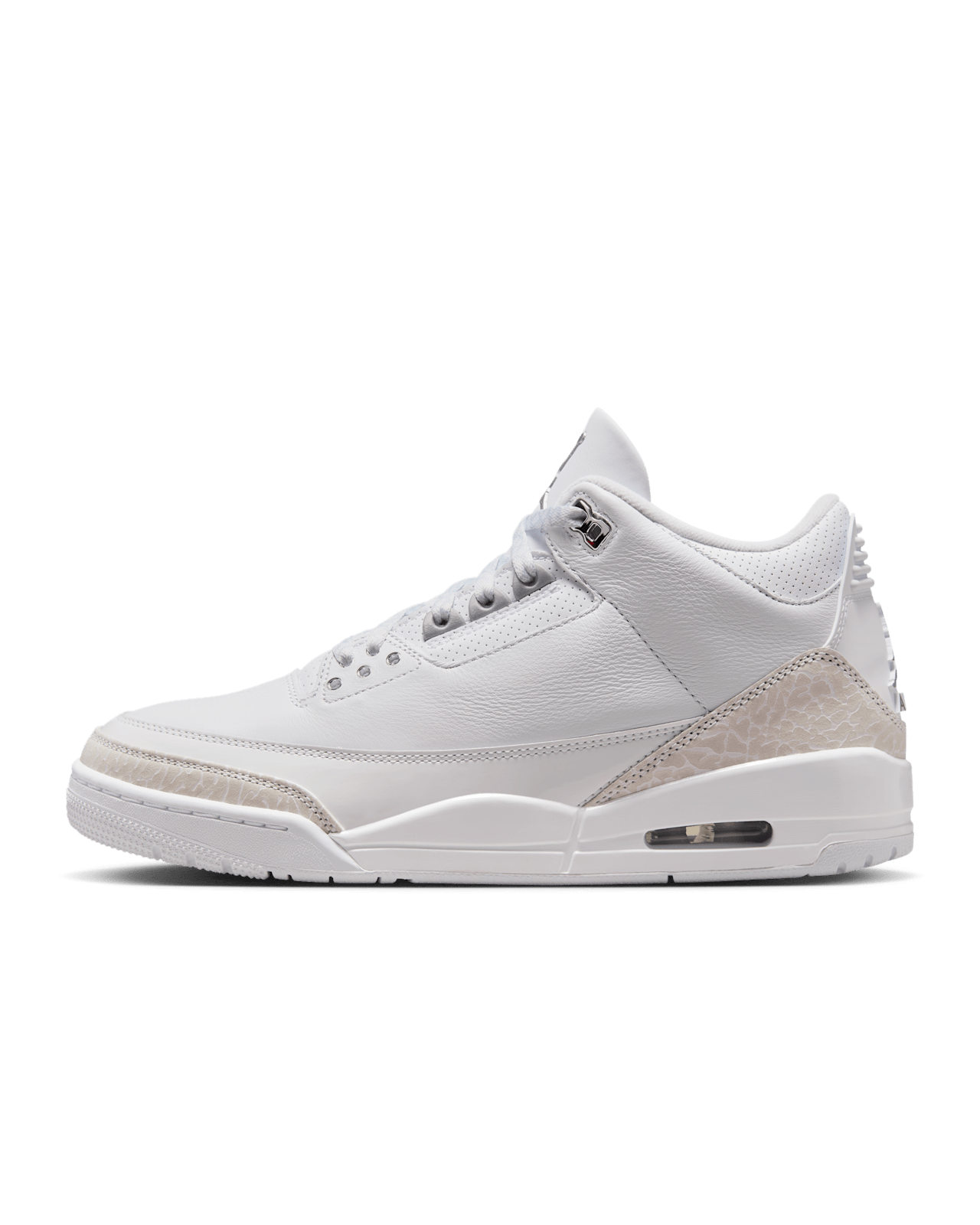 Air Jordan 3 'White and Silver' (CT8532-111) 發售日期. Nike SNKRS