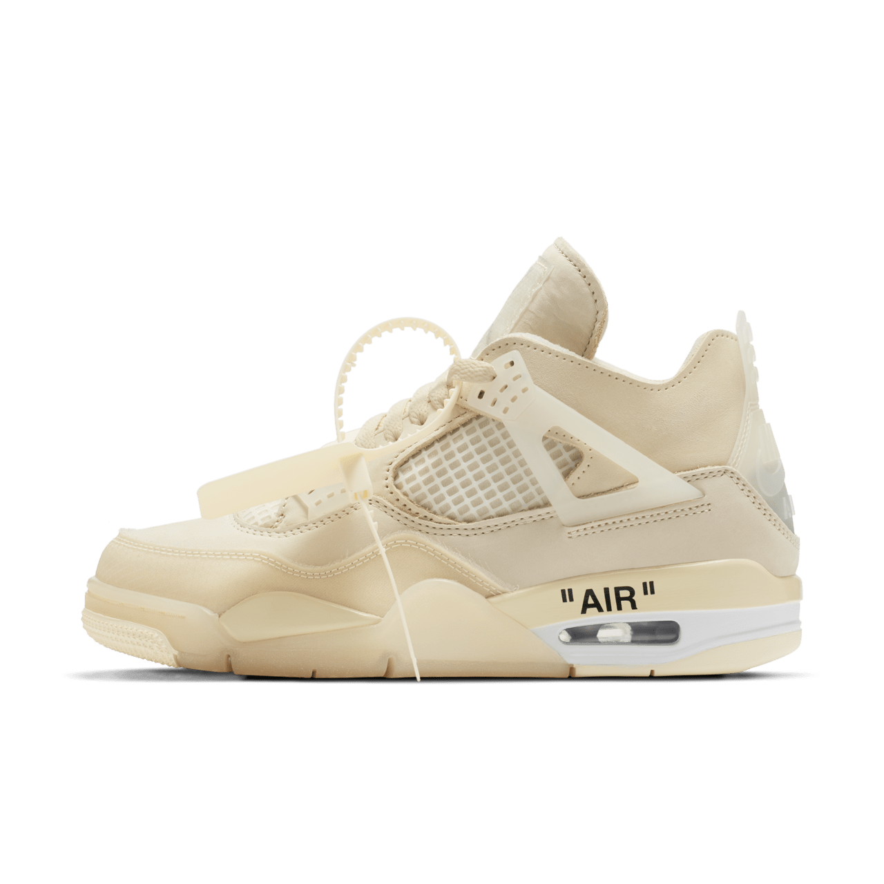 Women s Air Jordan 4 x Off White Sail Release Date. Nike SNKRS