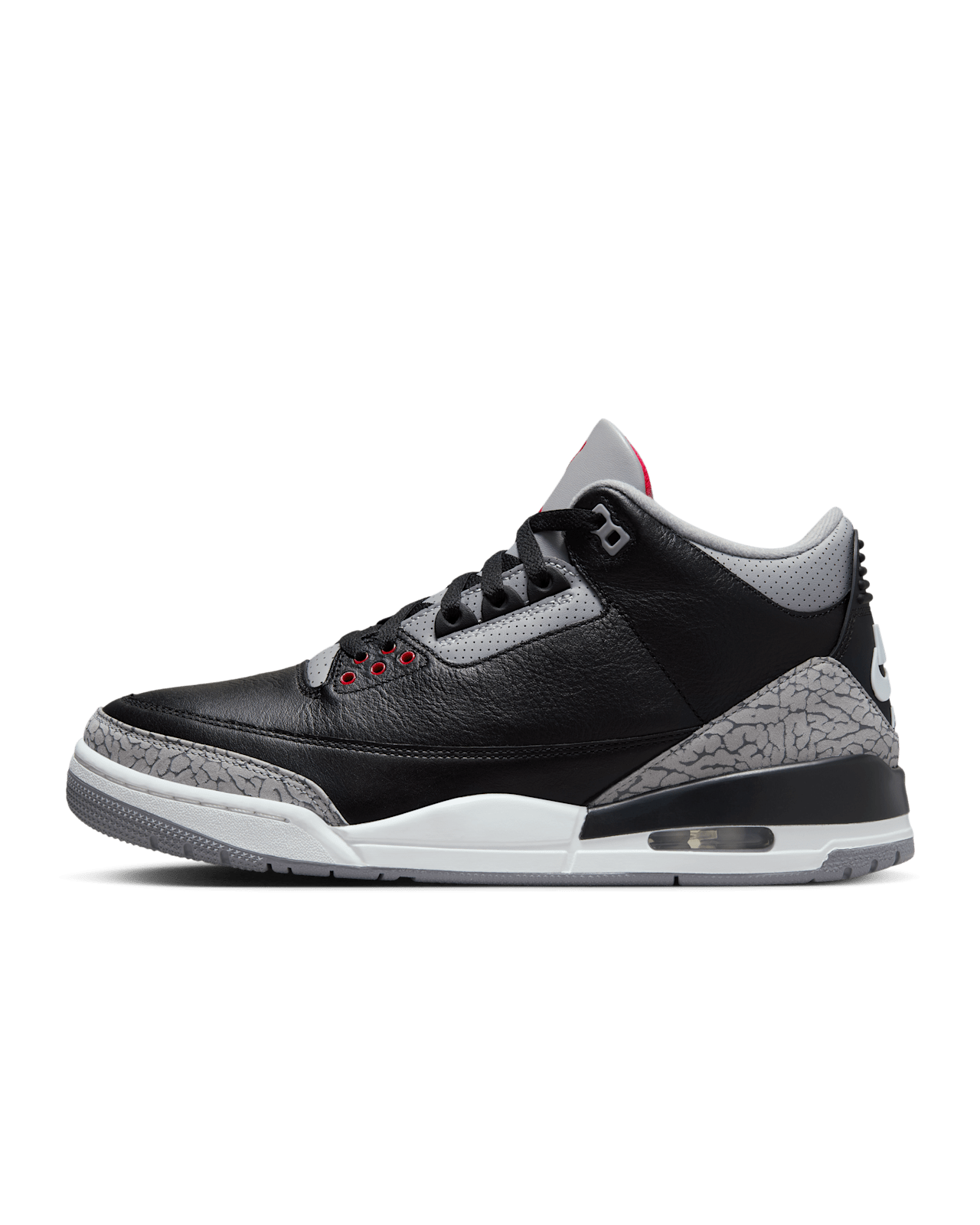 Ημερομηνία κυκλοφορίας του Air Jordan 3 "Black Cement" (DN3707-010)