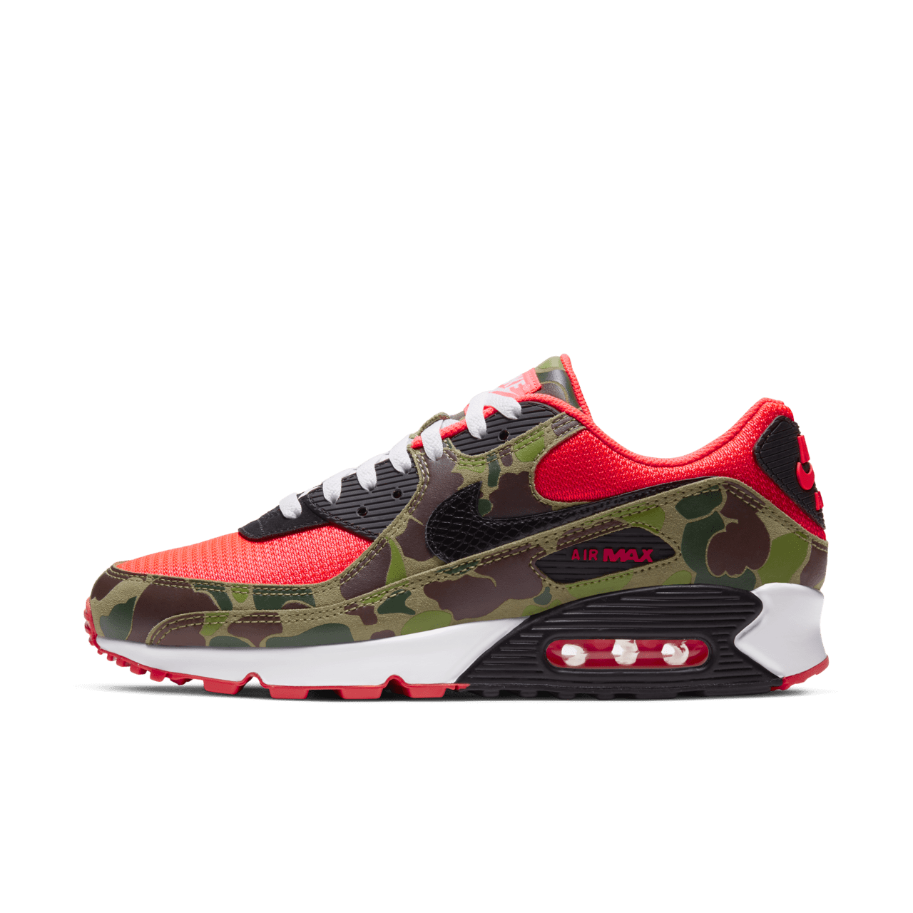 วันเปิดตัว Air Max 90 "Dark Sage and Solar Red" (CW6024-600)