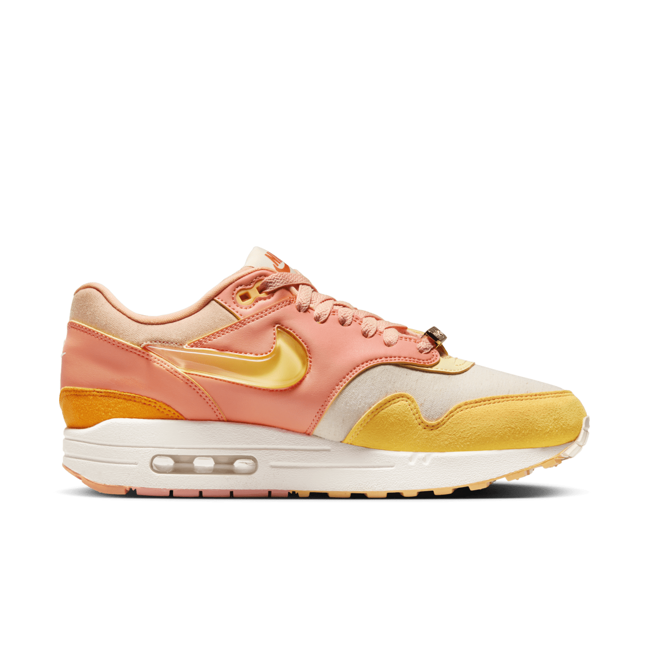 Nike pink and orange air max hotsell