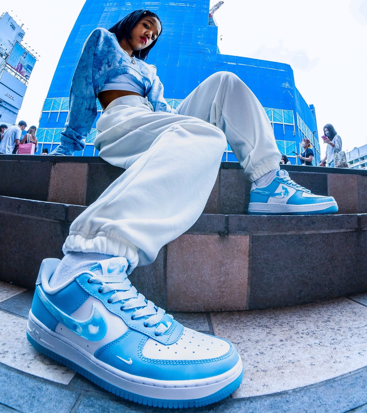 【NIKE公式】レディース エア フォース 1 '07 LX 'Celestine Blue' (DX2937-100 / WOMEN'S AF 1 '07 LX)