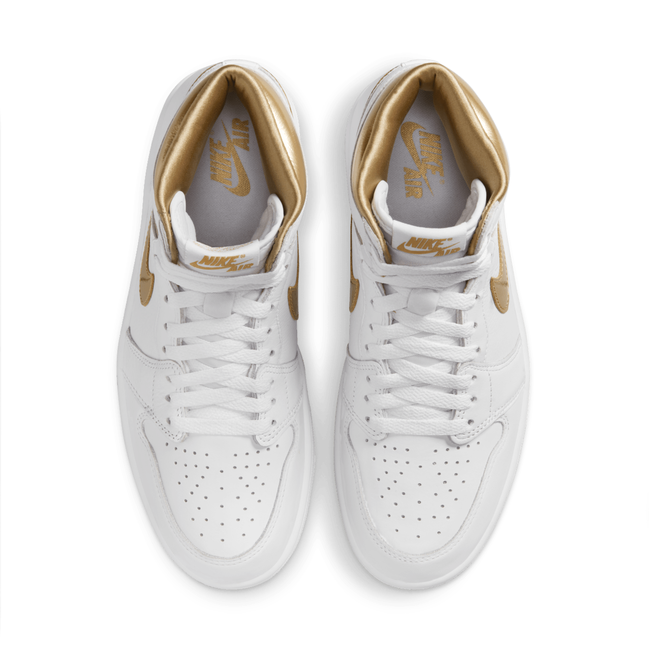女款 Air Jordan 1 高筒鞋 OG 'White and Gold' (FD2596-107) 發售日期