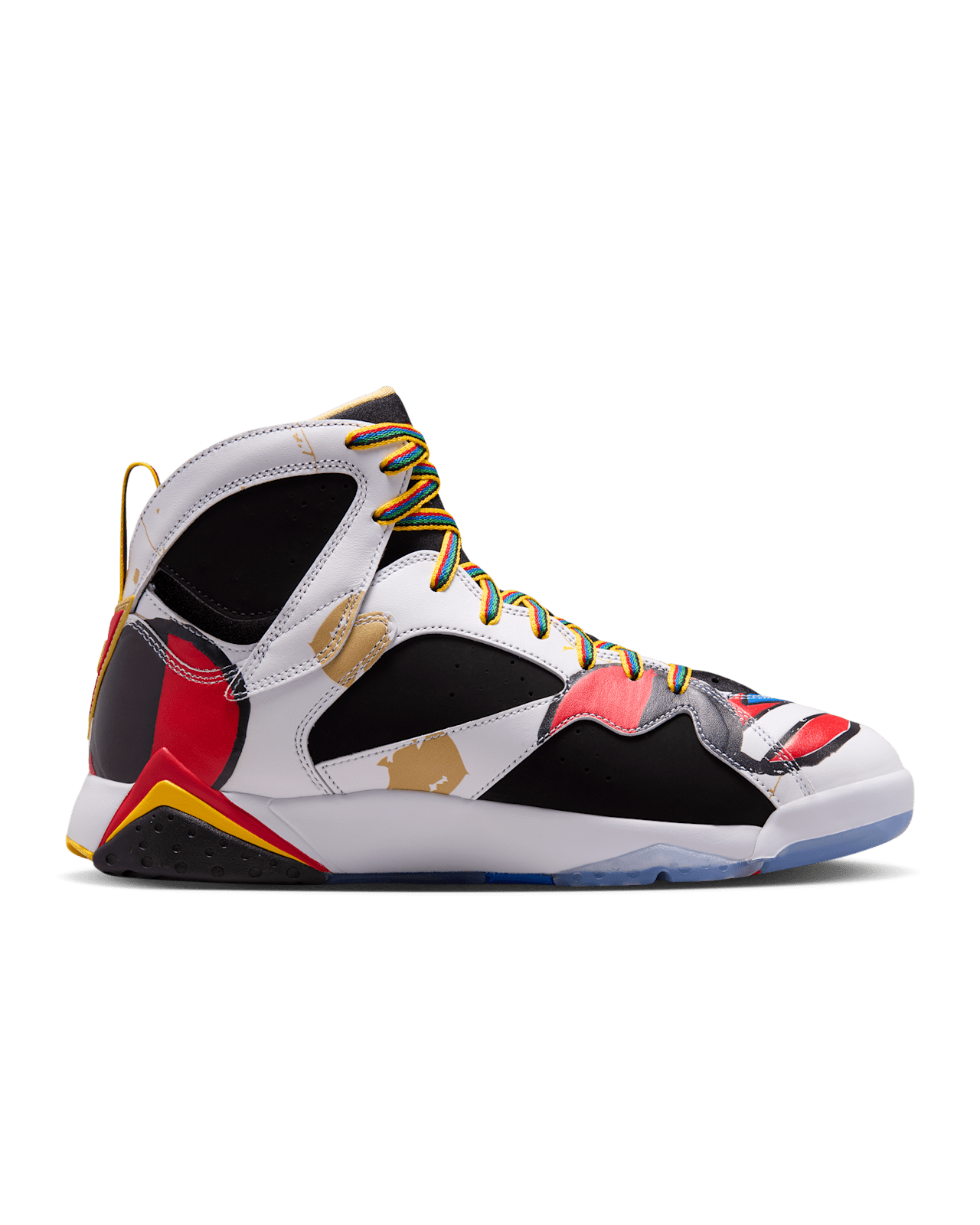 Air Jordan 7 Retro "Miró" "White and Multi-Color" (IQ6573-100) – Erscheinungsdatum