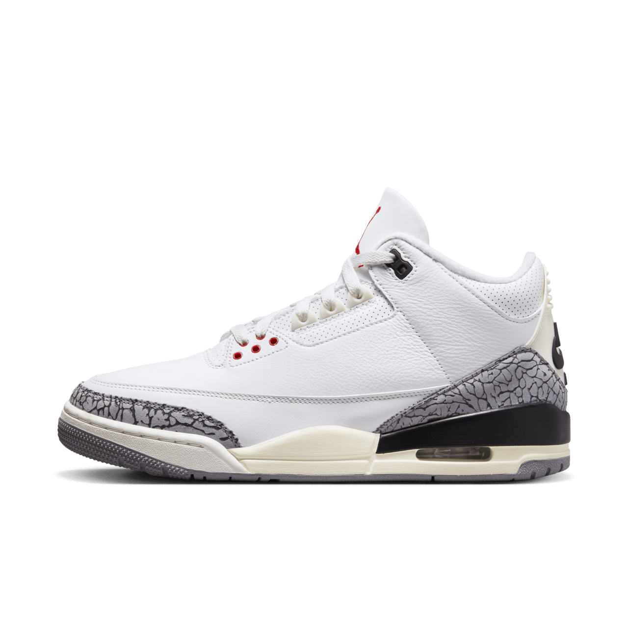 วันเปิดตัว Air Jordan 3 "White Cement Reimagined" (DN3707-100)