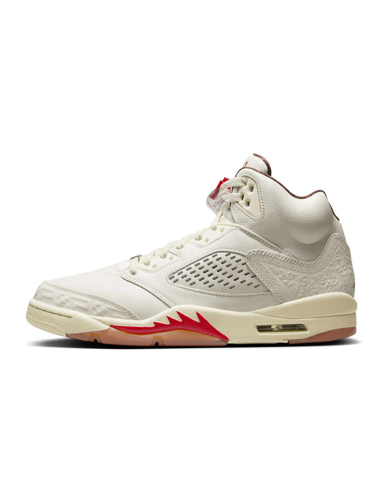 Fecha de lanzamiento de los Air Jordan 5 "El Grito" "Sail and Dark Pony" (HF8833-100)