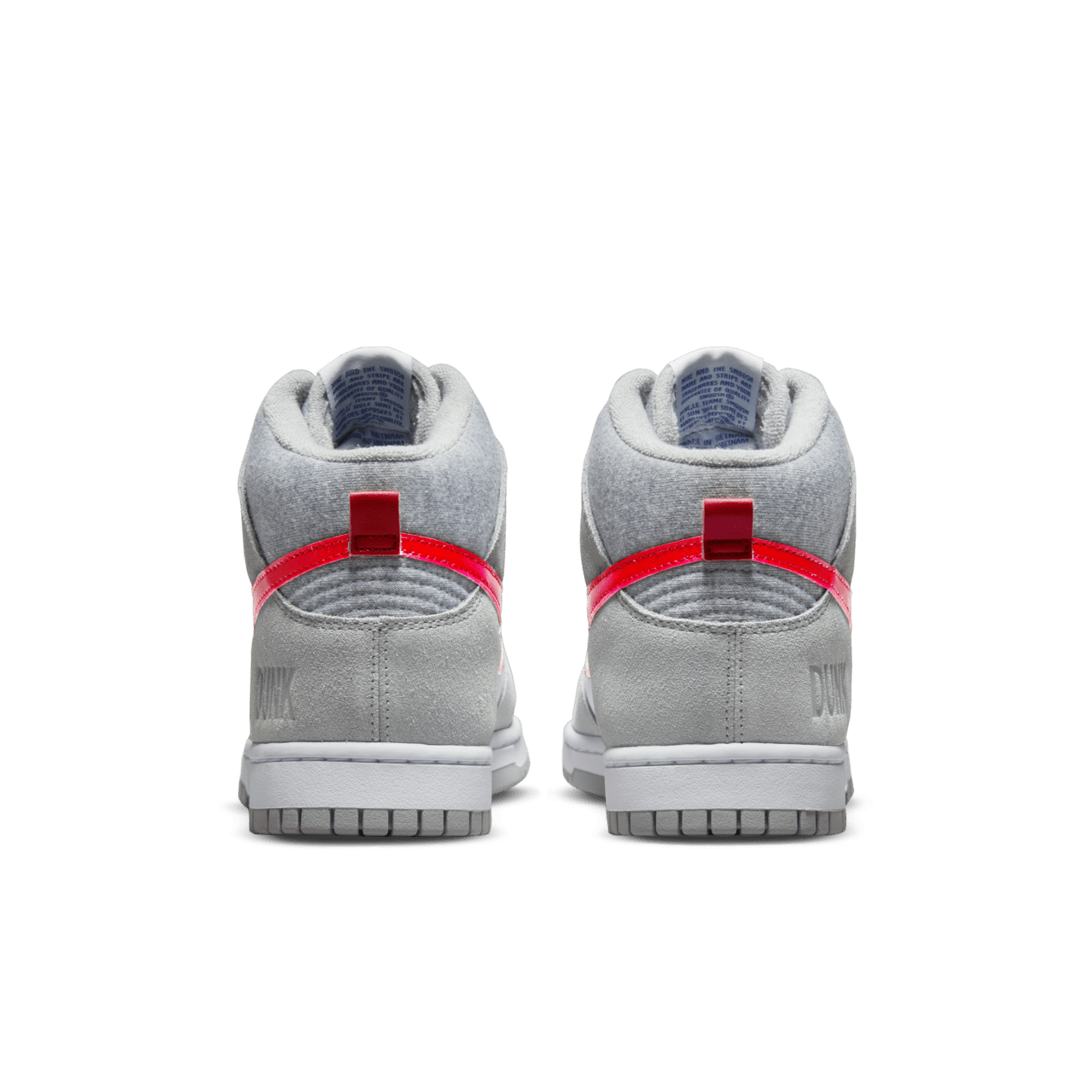 【NIKE公式】ダンク HIGH 'Light Smoke Grey and Gym Red' (DJ6152-001 / NIKE DUNK HI RETRO SE ATH)