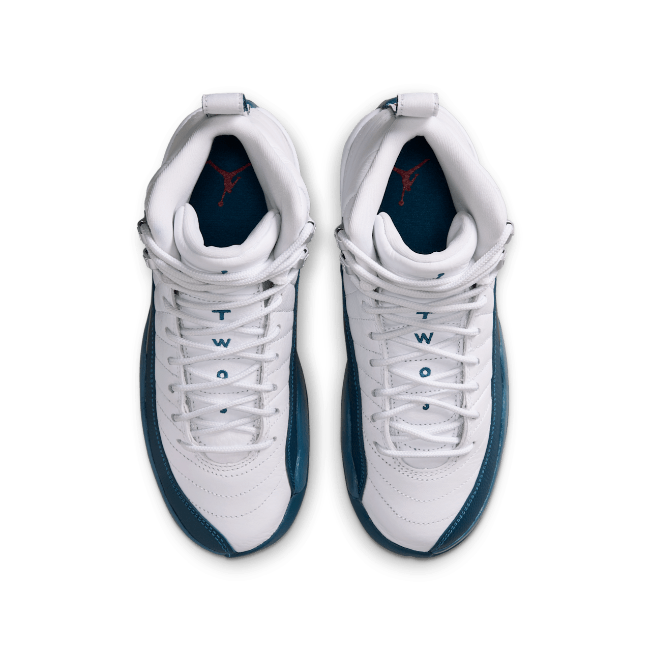Big Kids' Air Jordan 12 'French Blue and White' (153265-114)