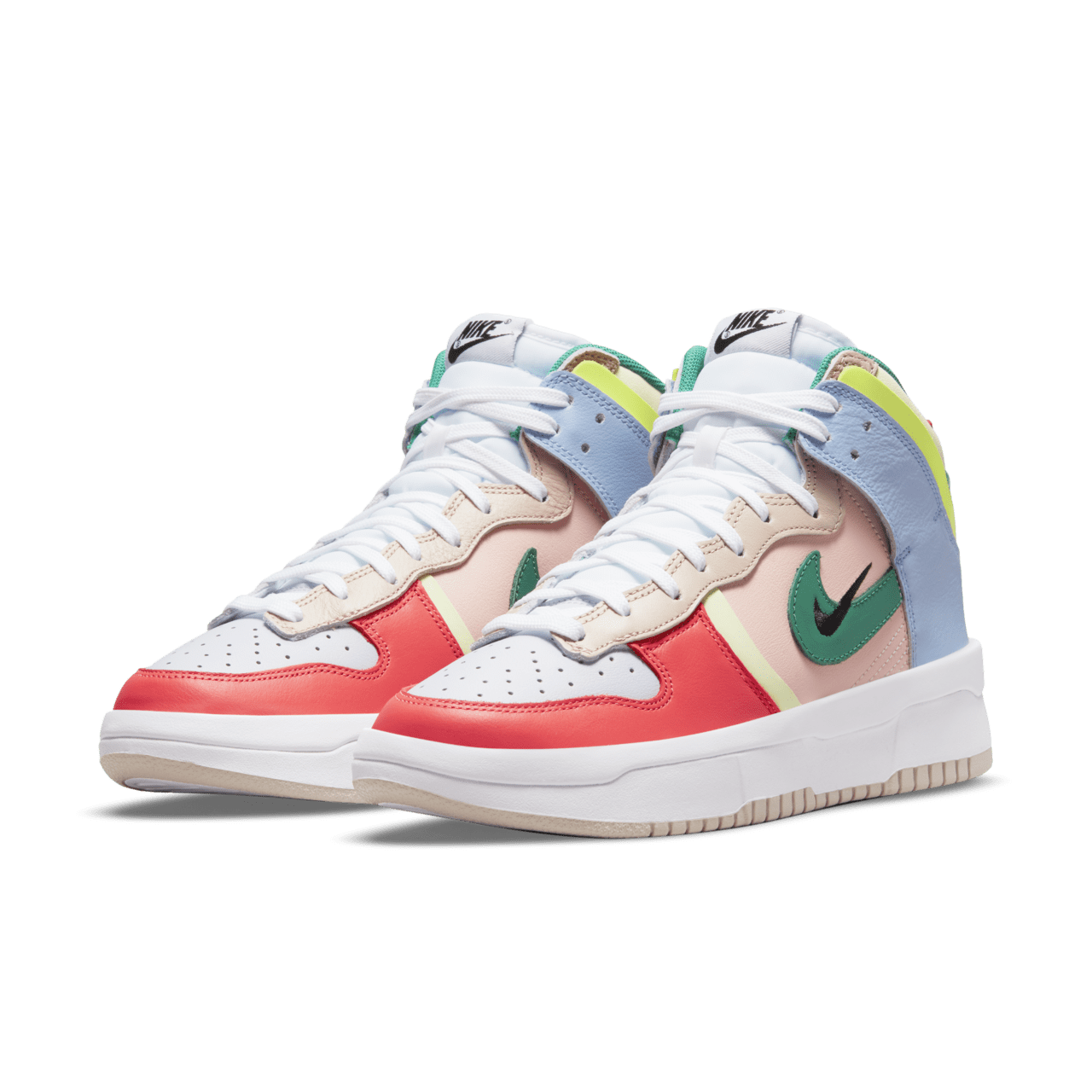 【NIKE公式】レディース ダンク HIGH アップ 'Pastels' (DH3718-700 / W NIKE DUNK HI REBEL)